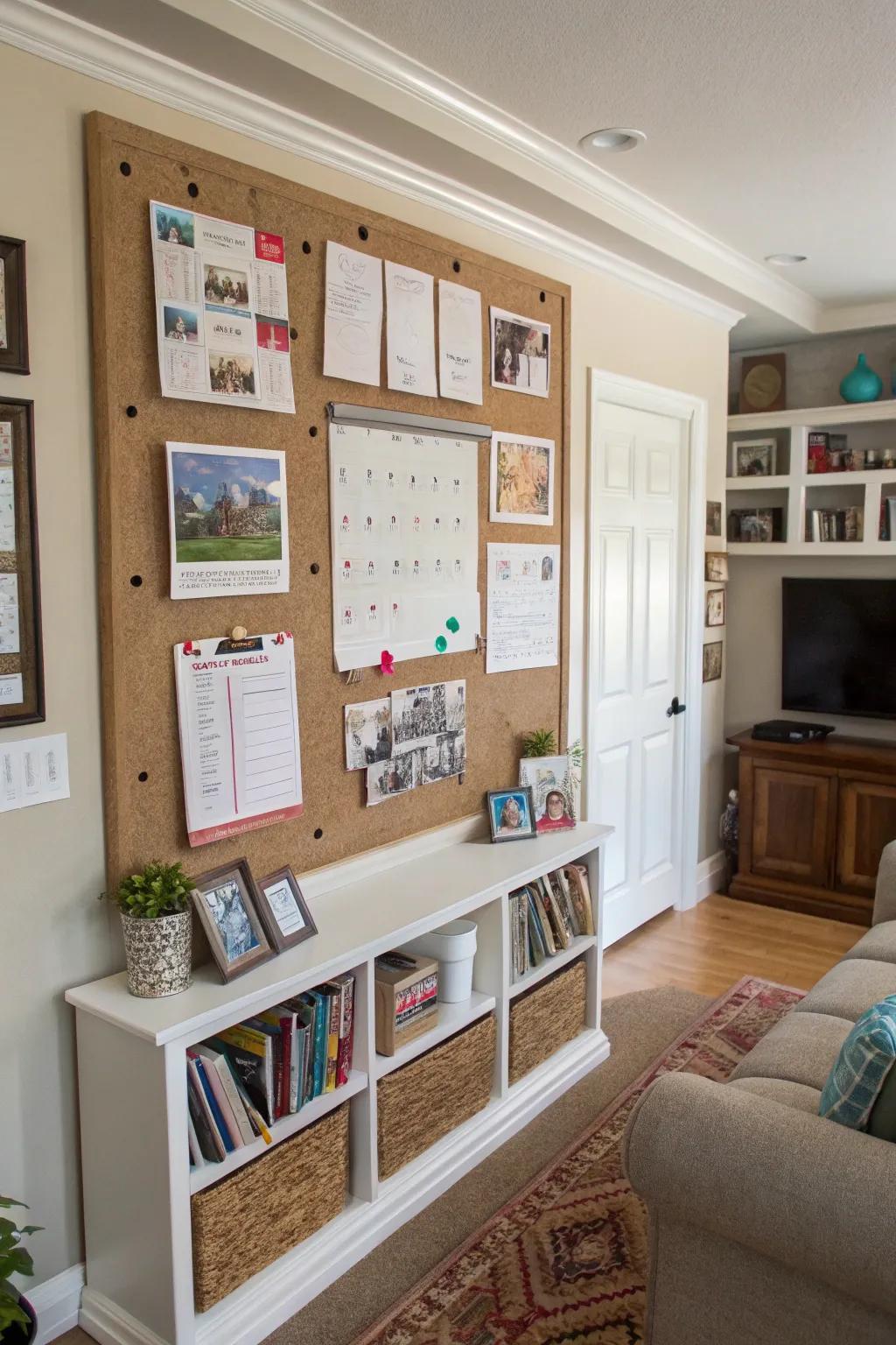 Integrated boards accommodate all organizational demands in one elegant framework.