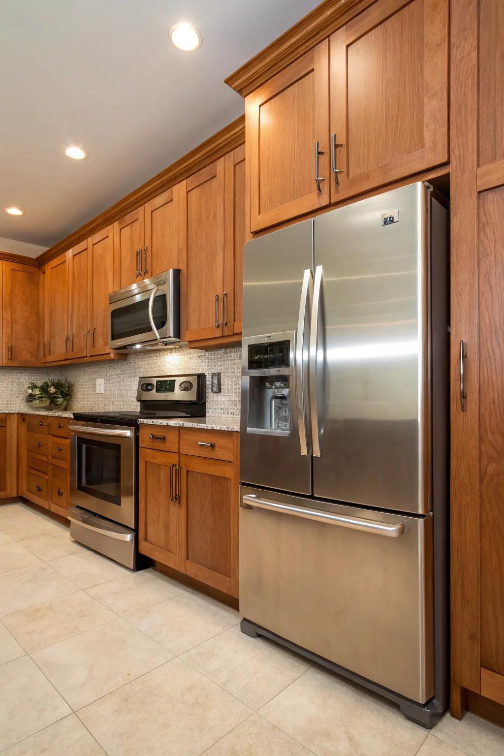 Modern gadgets create a perfect equilibrium with rustic environments.