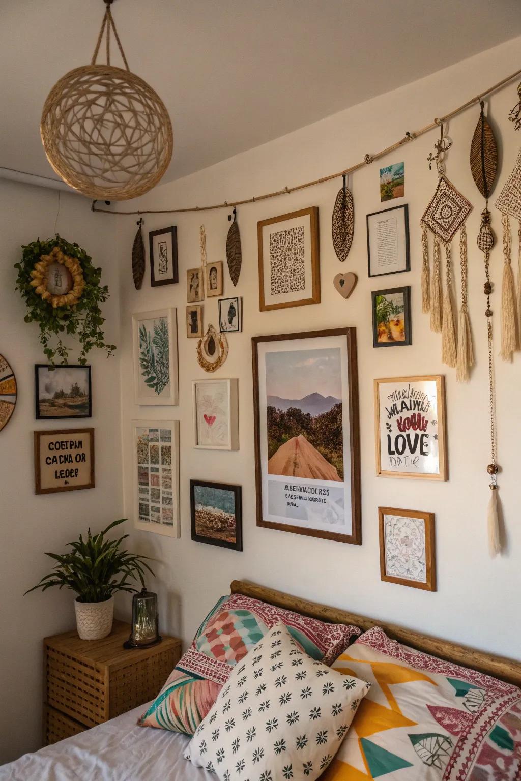 Personal decorative accents ensure that your bedroom is uniquely you.