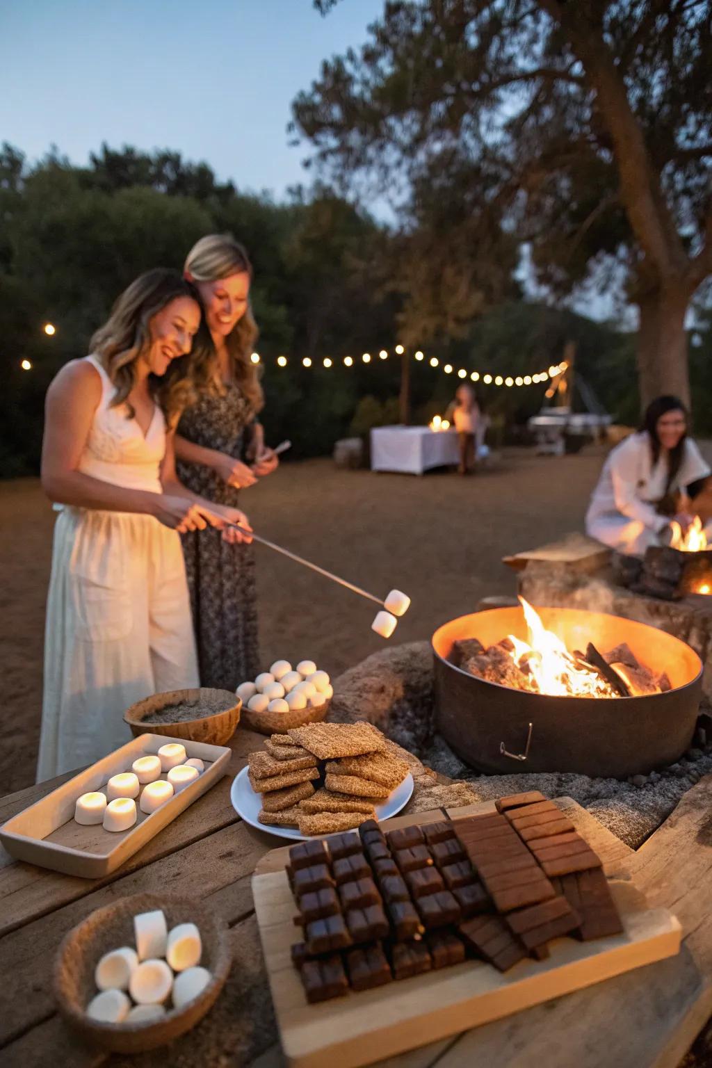 Savor making s’mores as a celebration of your mortgage payoff.