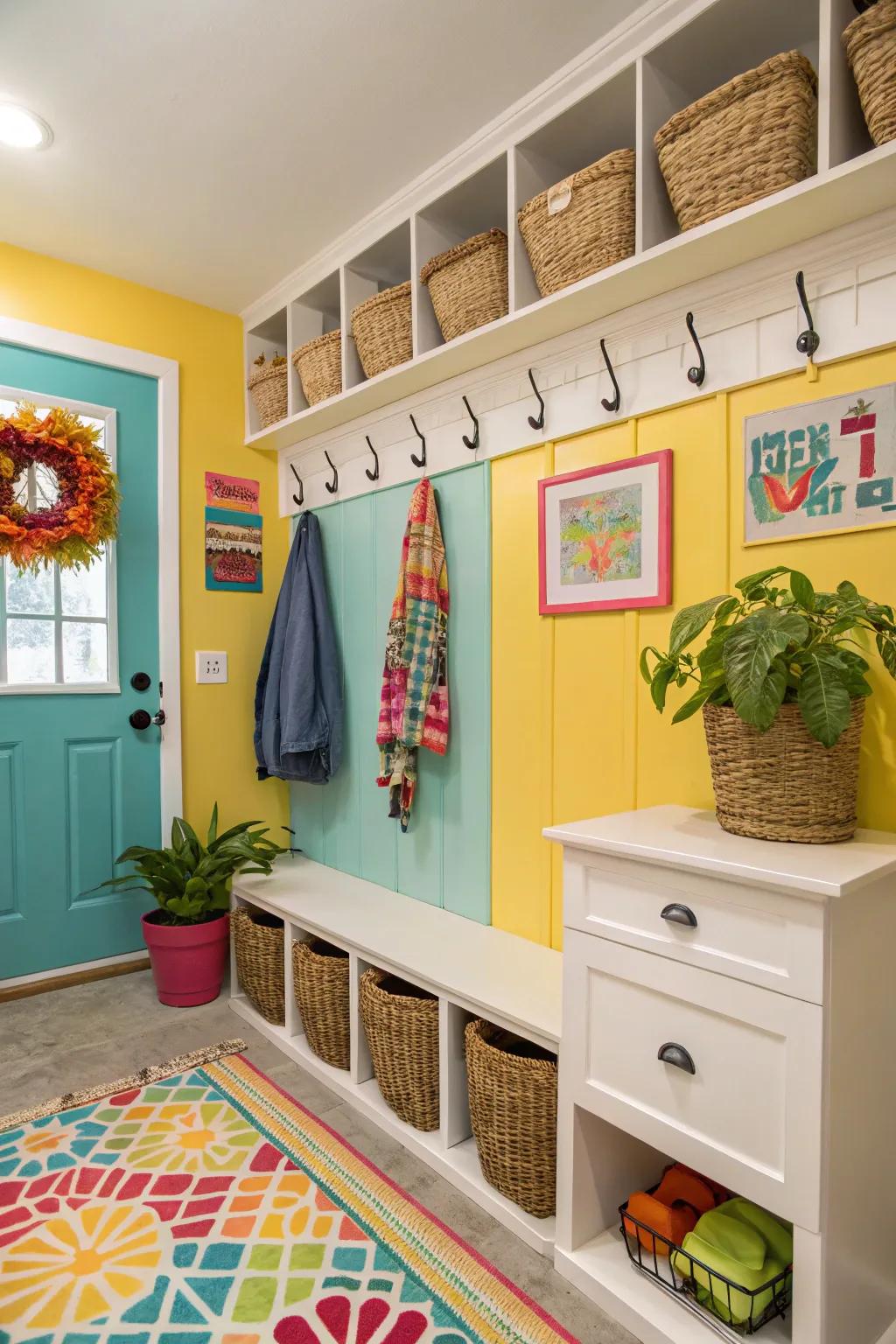 Vibrant colors add character and charm.