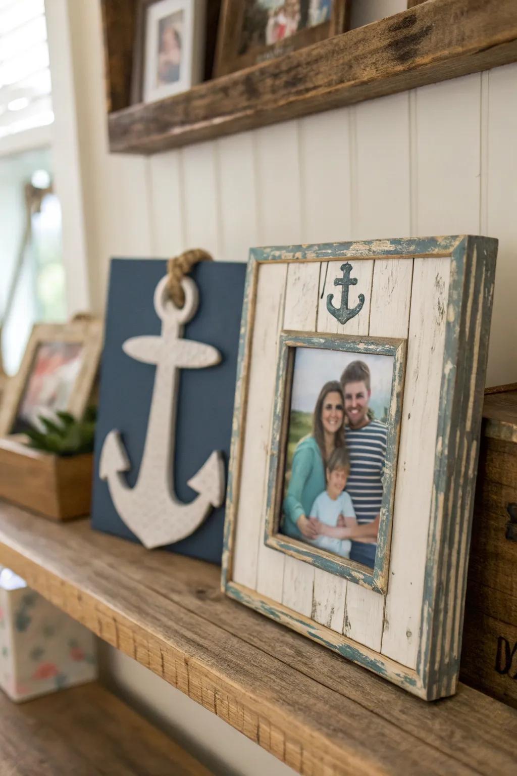 Nautical star-themed decor gives a seafaring touch to your home.