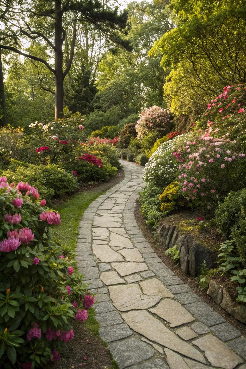 Enchant your garden using well-planned paths and walkways.