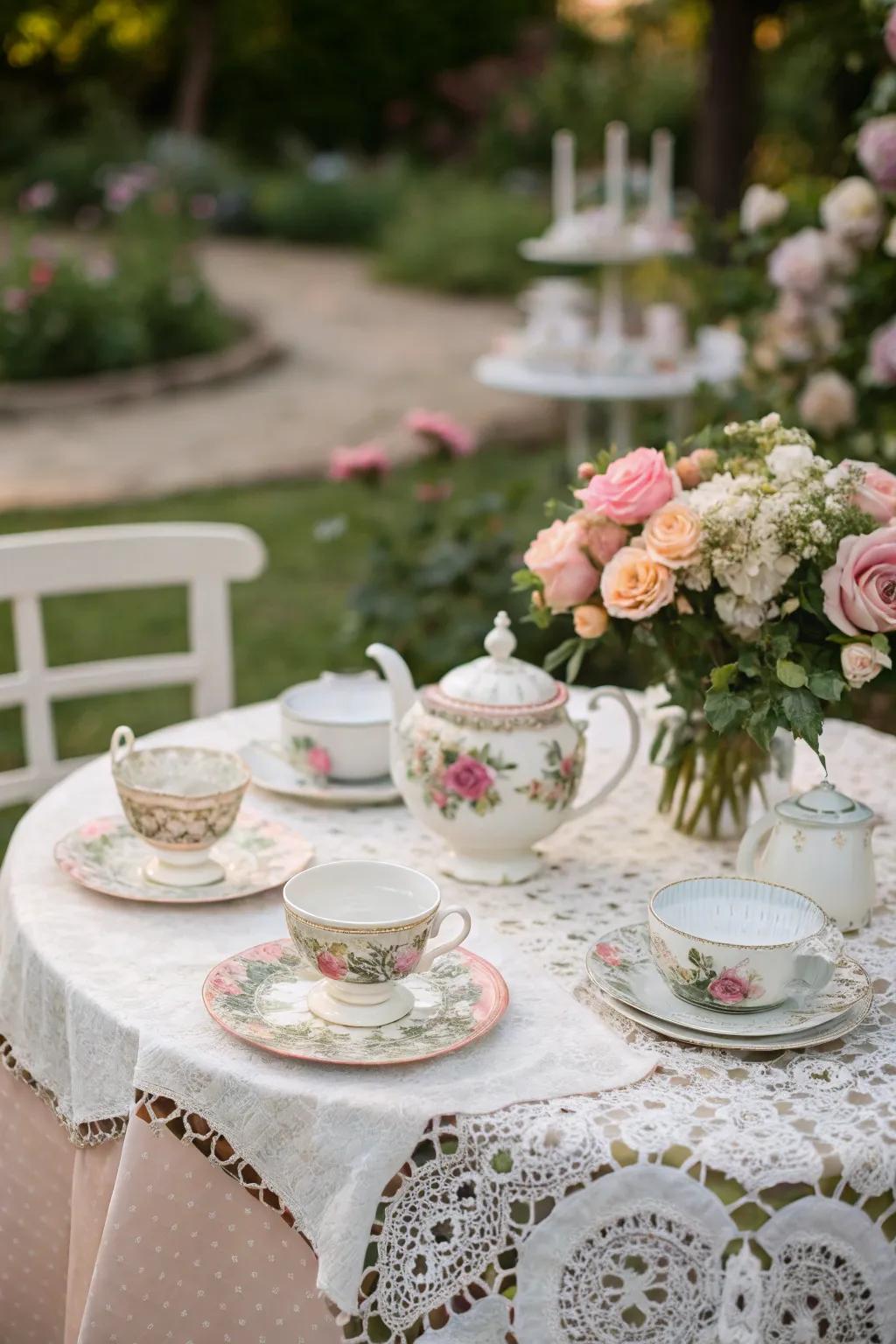 Classic tea gatherings evoke nostalgia and grace.