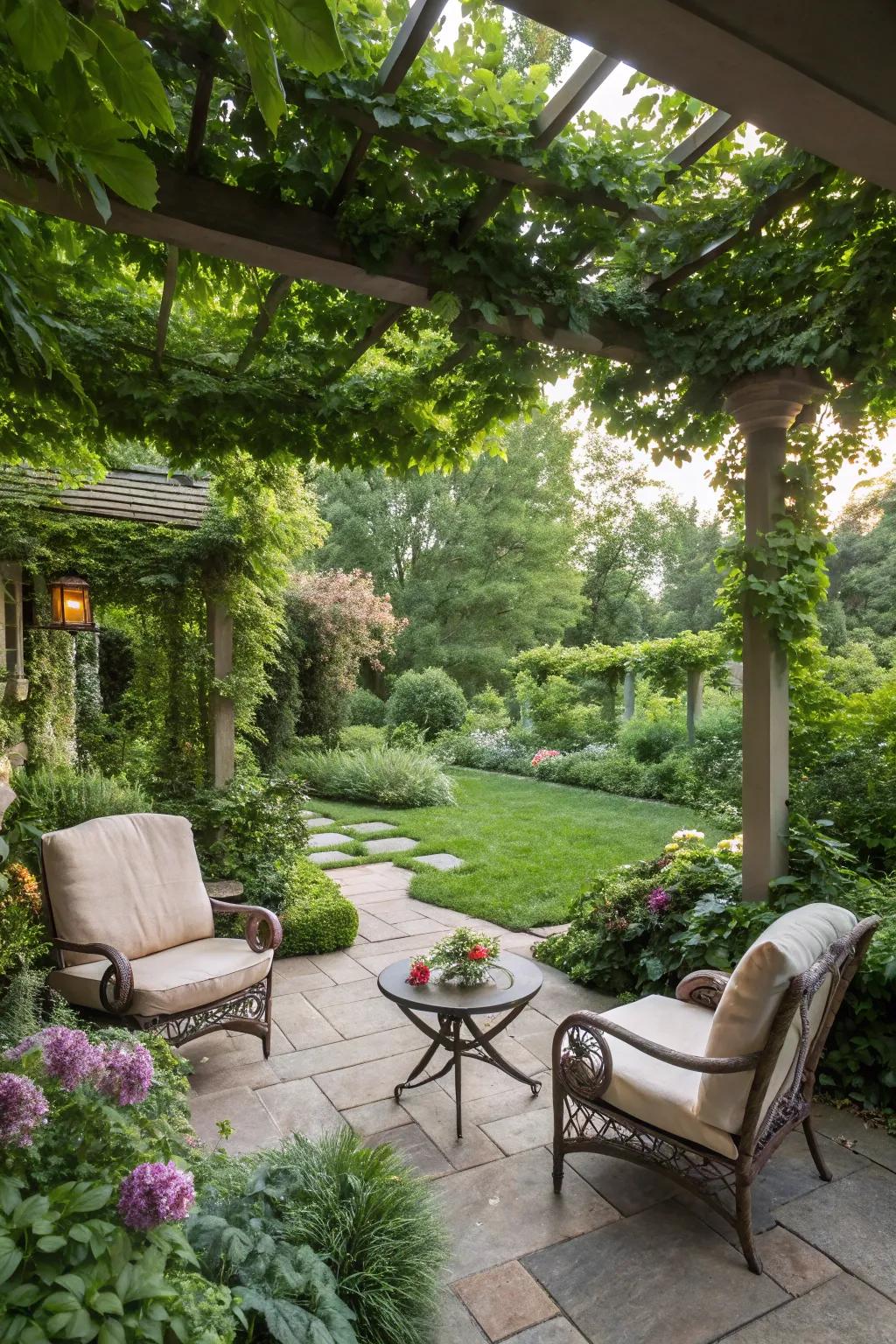 Immerse yourself in the soothing embrace of the outdoors.