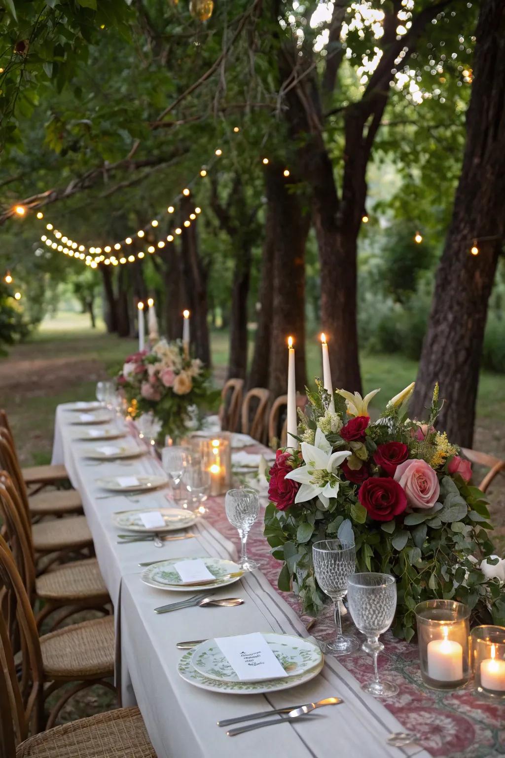 Create a remarkable dining experience with refined table settings.