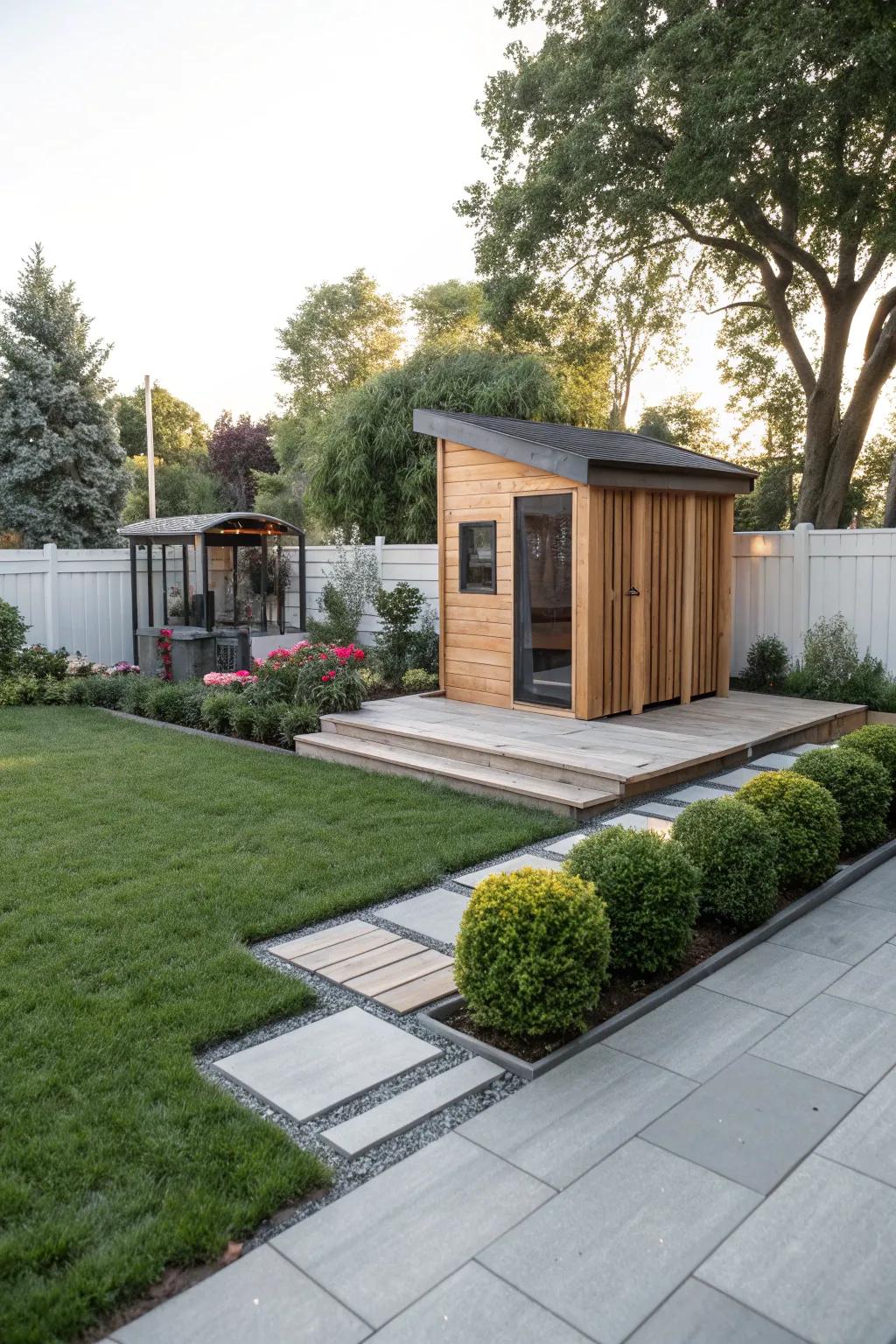 Deck planks: The epitome of style and adaptability in playhouse design.