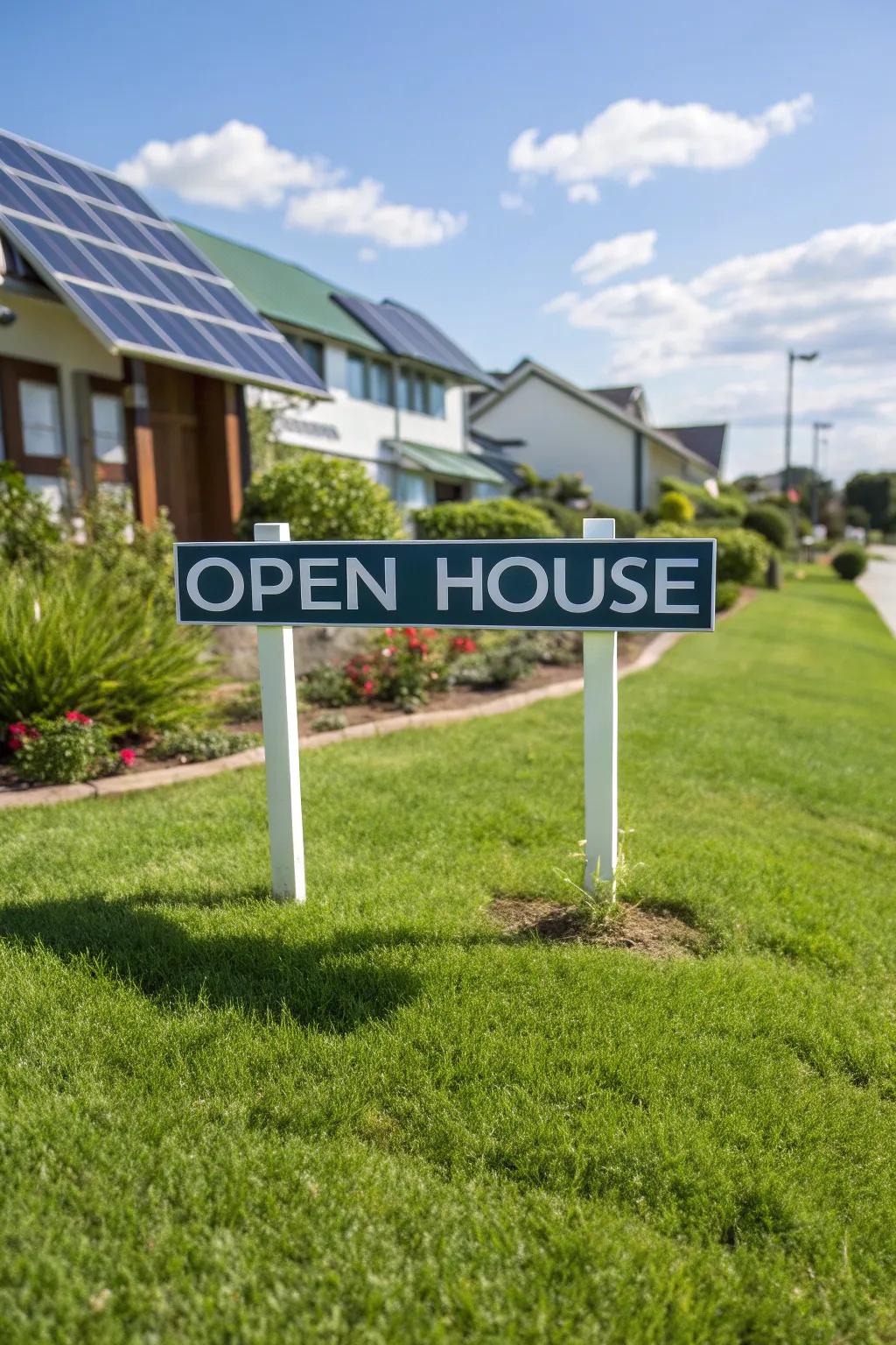 Environmentally friendly and striking solar-powered signs.