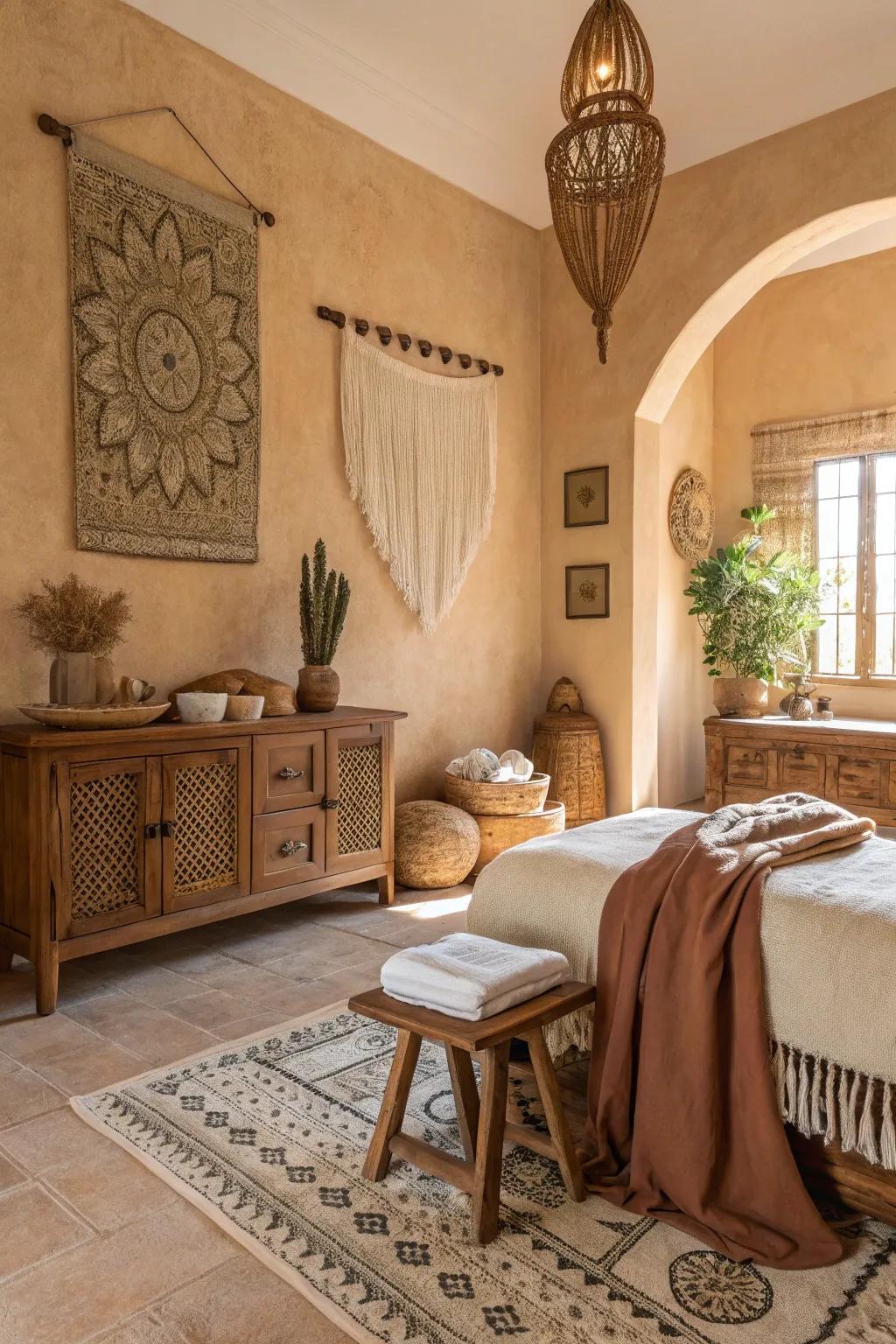 Calm tones offer a relaxed and peaceful backdrop.