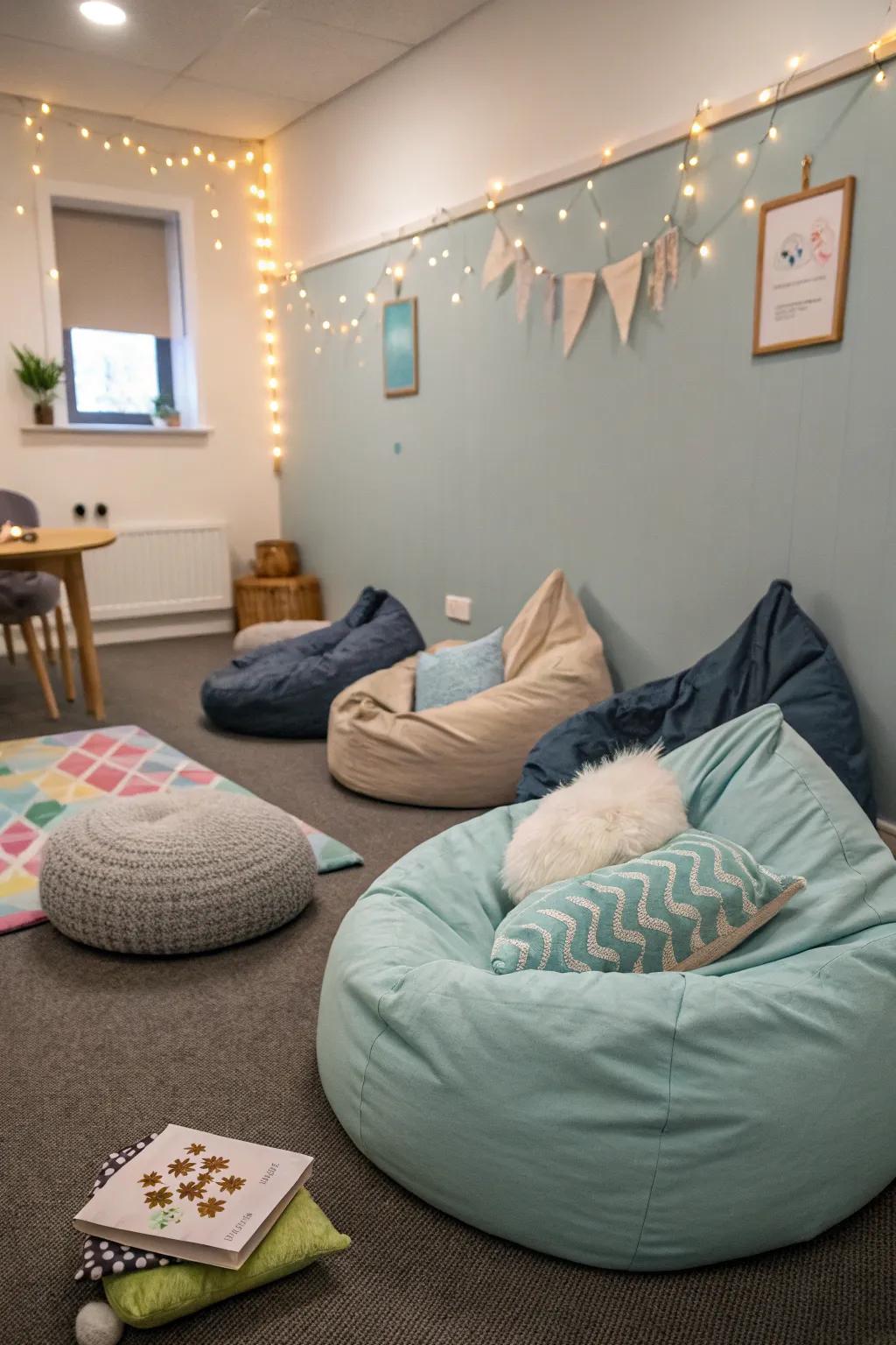 Relaxing seating that inspires comfort and ease.