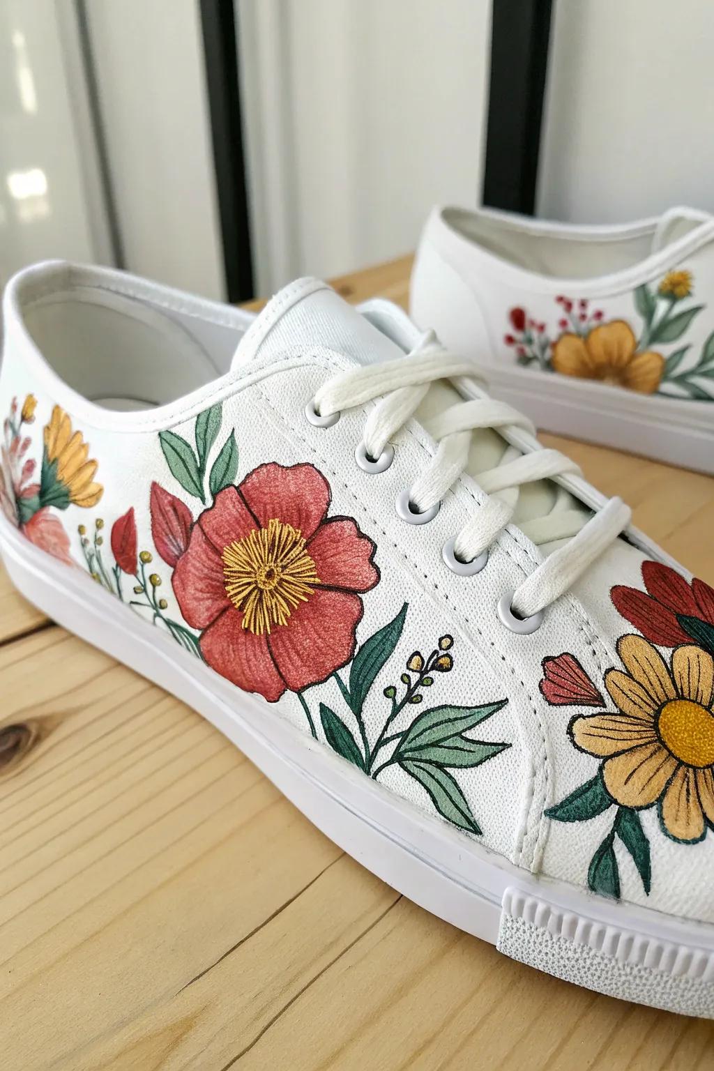 Step into Spring with Floral Fantasy: A vibrant twist on minimalist elegance.