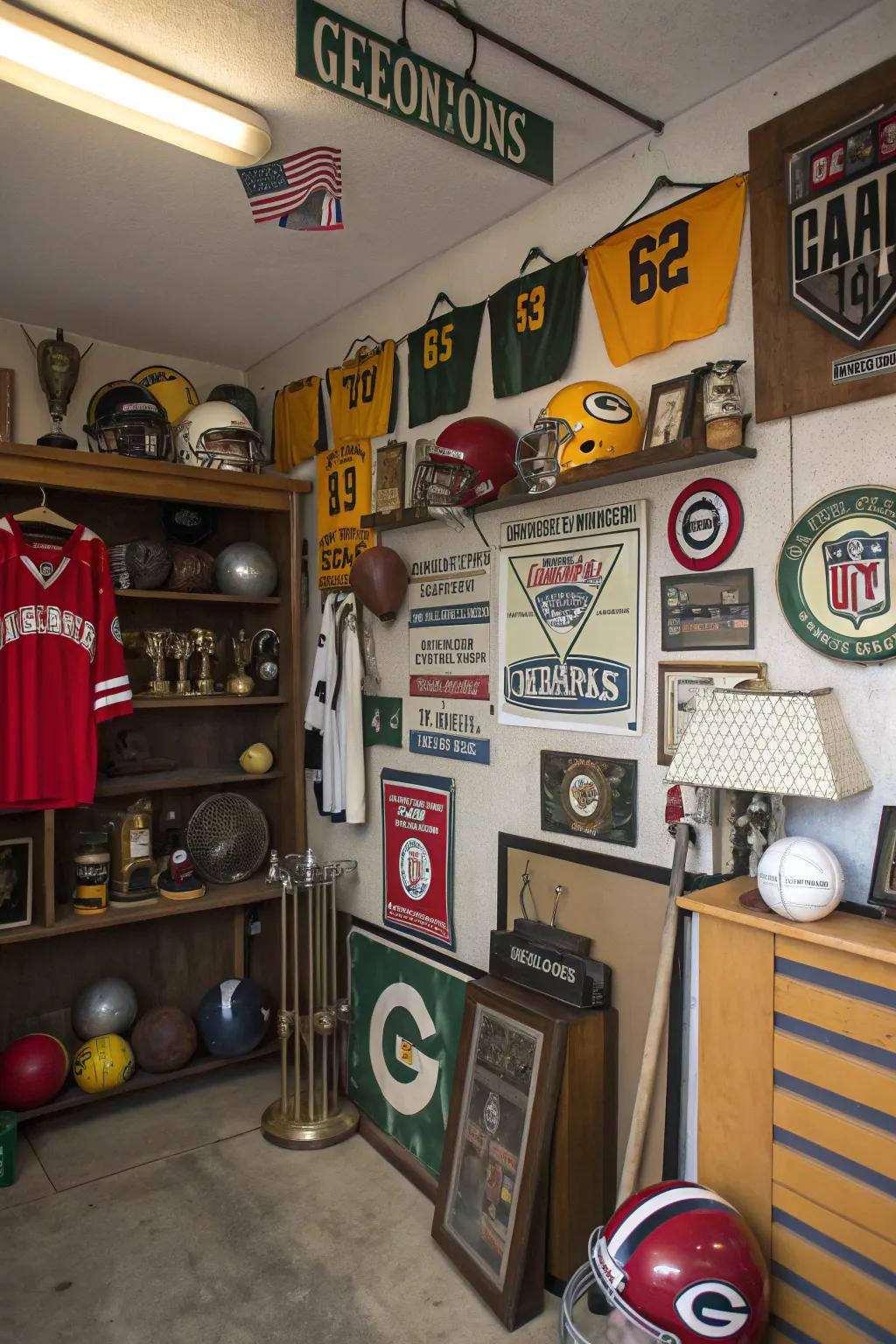 Personalize your space with themed decorations.