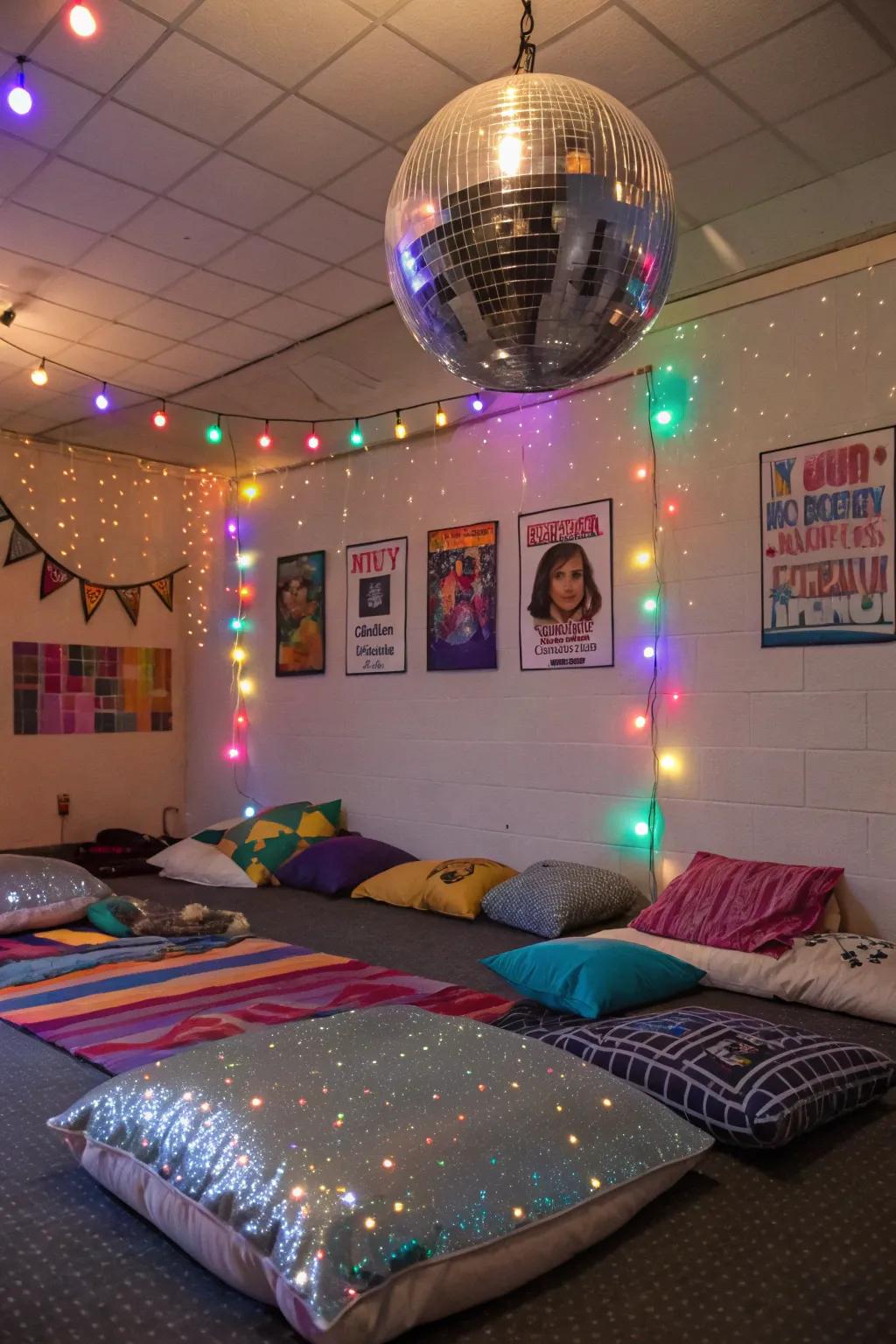 Dance through the twilight hours via an energetic Timeless Dance Celebration sleepover concept.