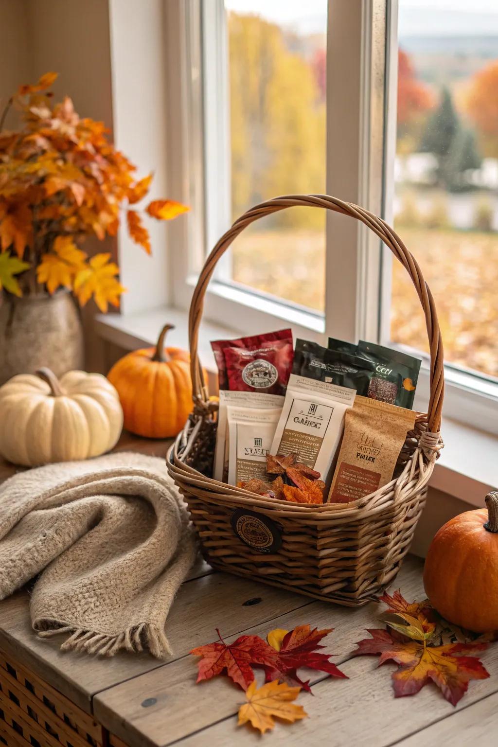 A comforting assortment of hot drinks for a best fall day.