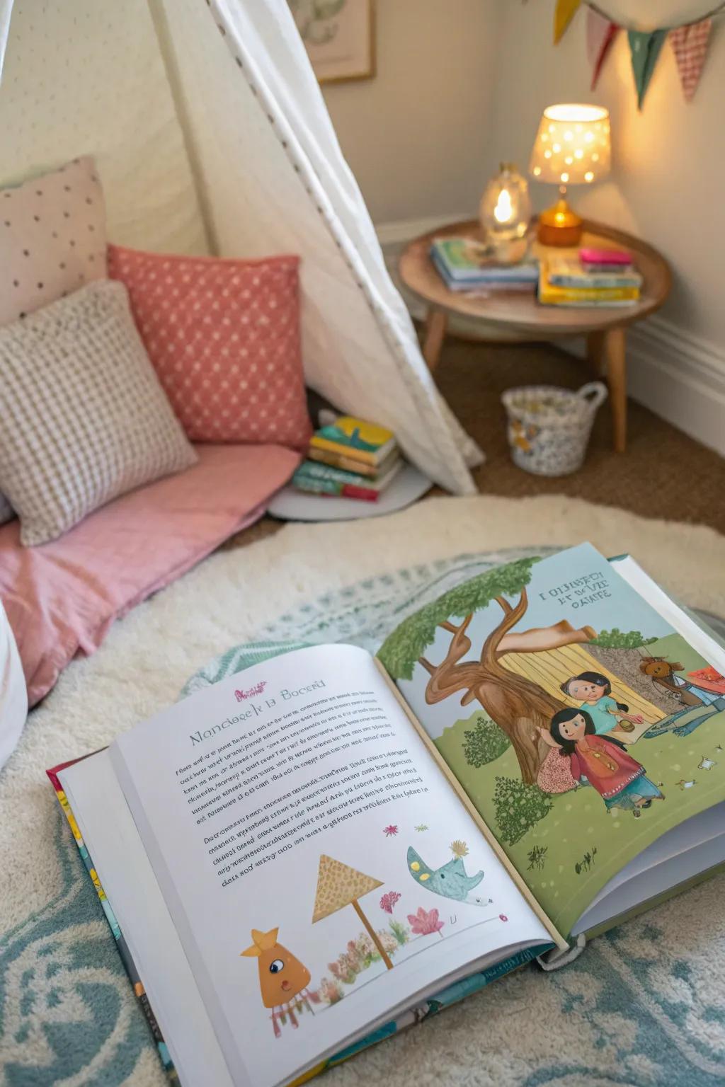 A personalized tale that brings storytime to life.