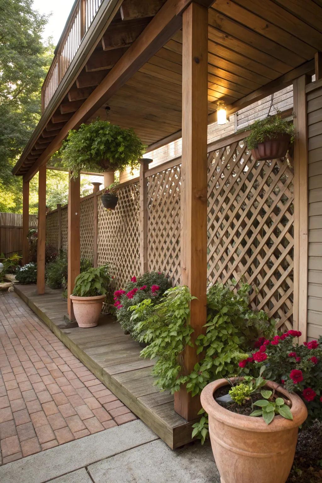 Enhance charm with decorative features.