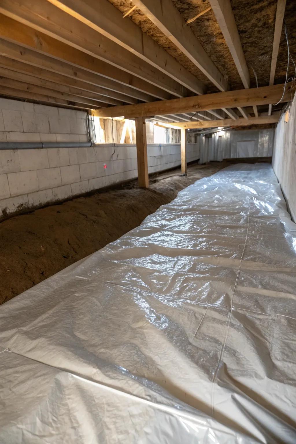 A dampness shield is essential for preserving your stored goods.
