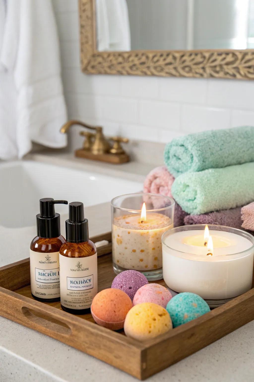 A thoughtful self-care kit designed for ultimate relaxation