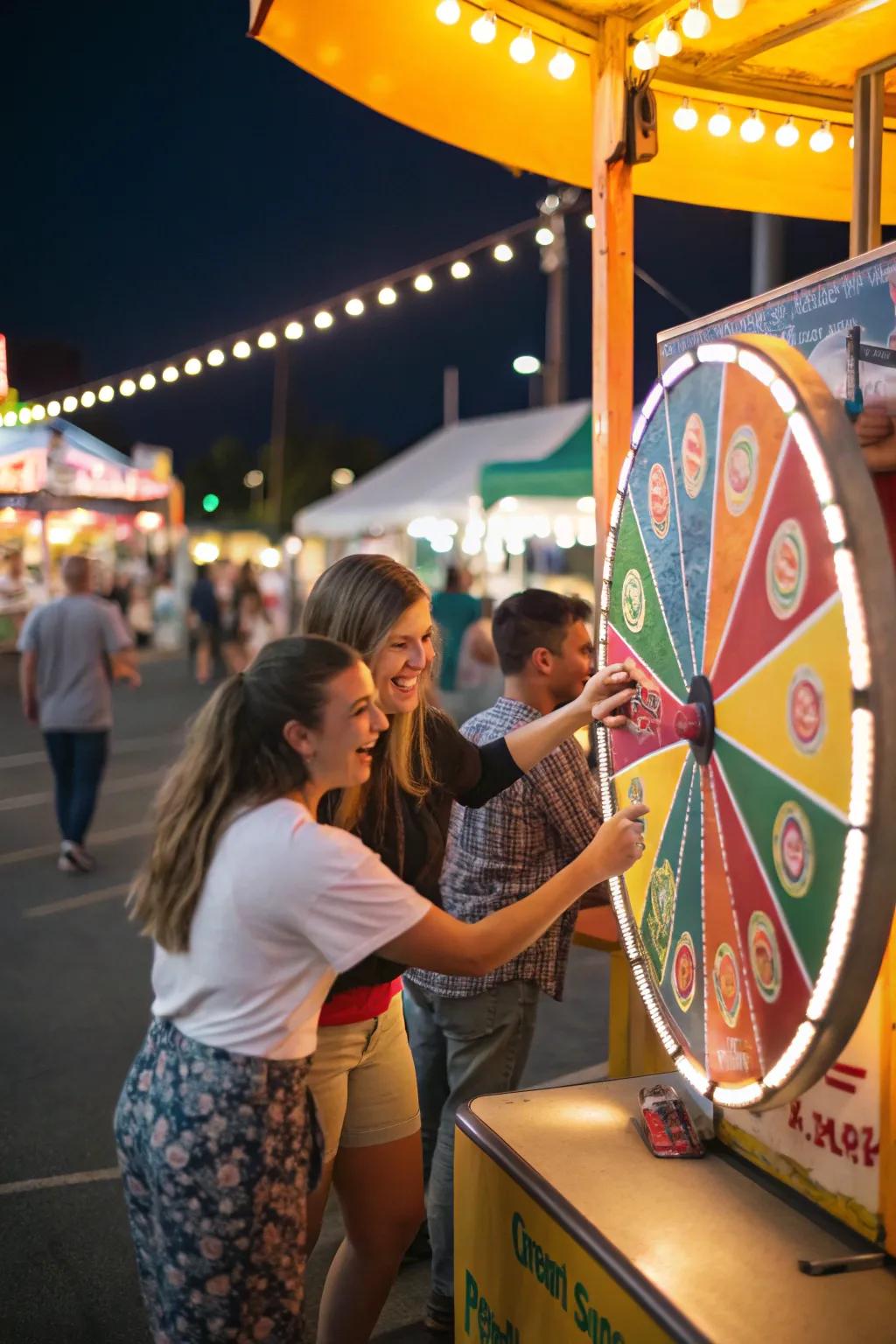 Include interactive features to bring delight and participation to your stand.