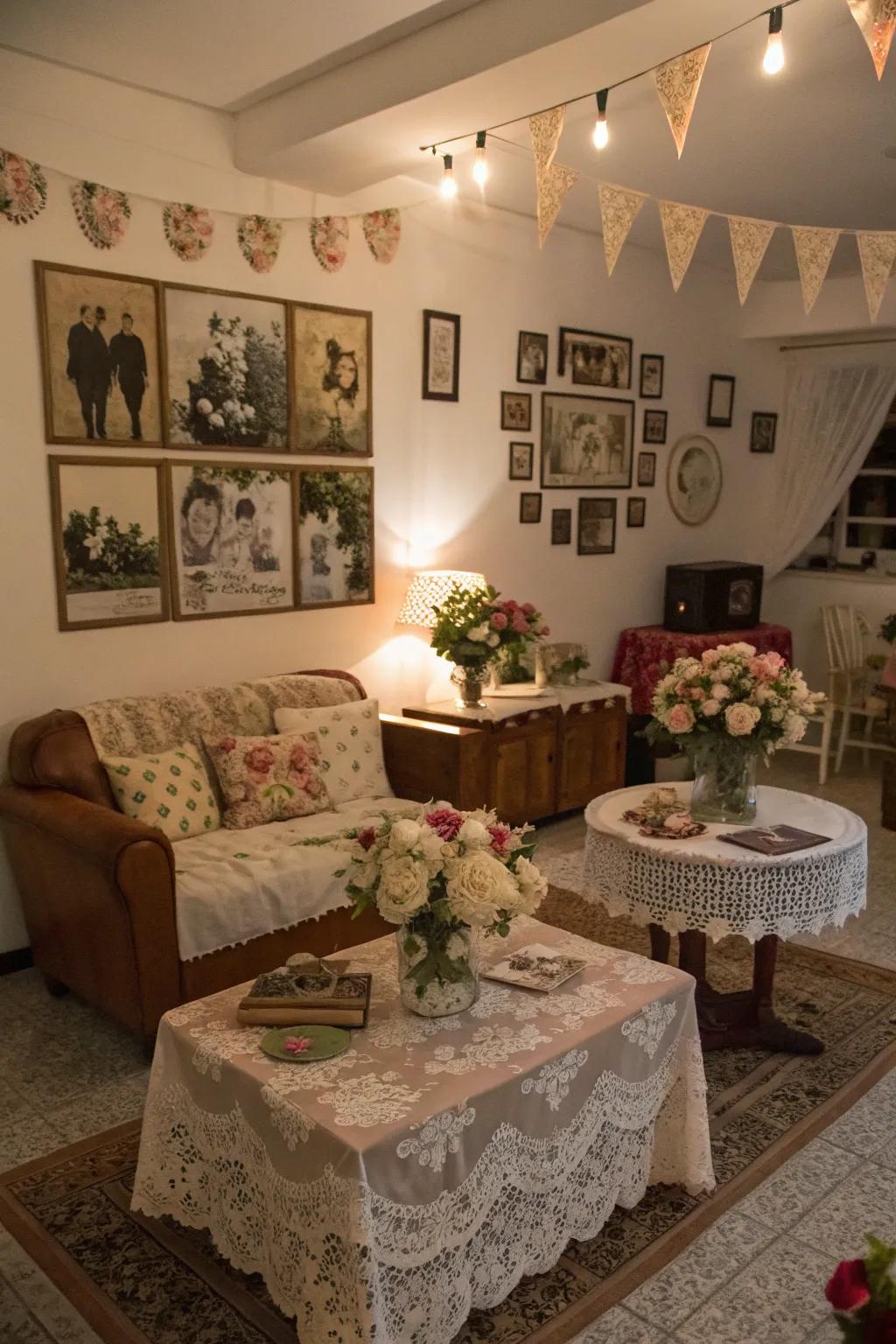 A creatively themed party highlighting your unique story.