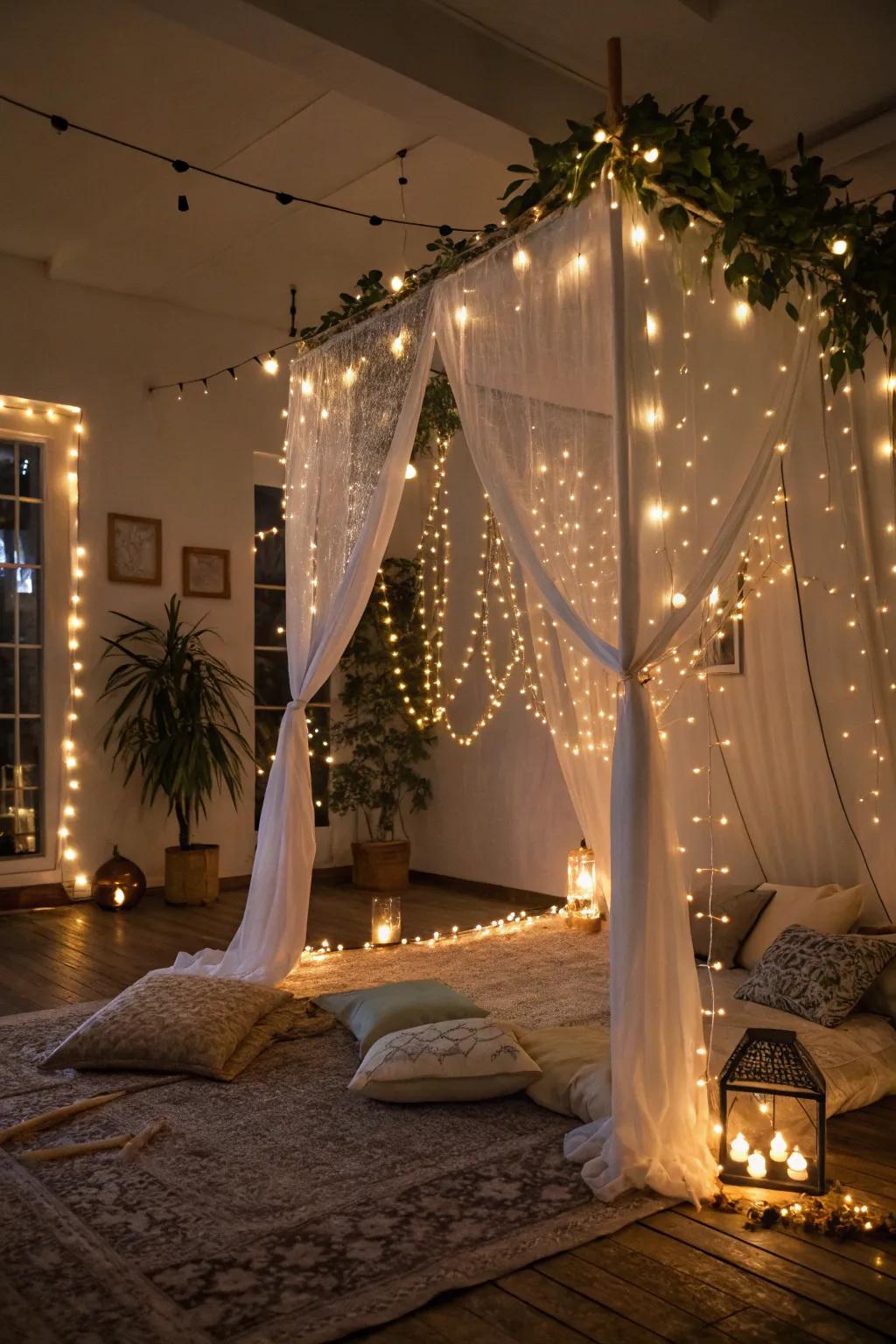 Pixie lights introduce a hint of enchantment to any space.