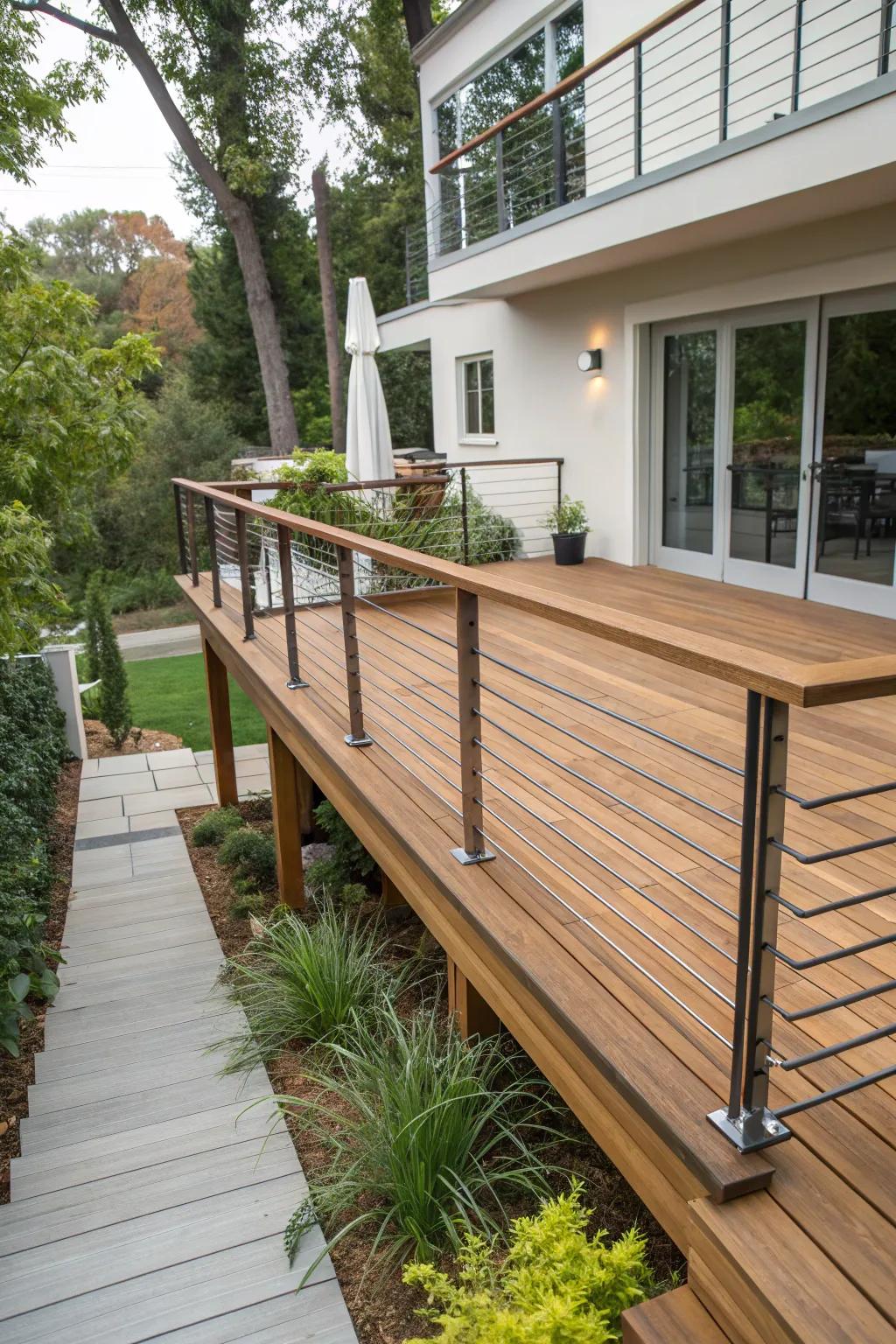 Inventive boundary designs can revolutionize your deck&rsquo;s look.