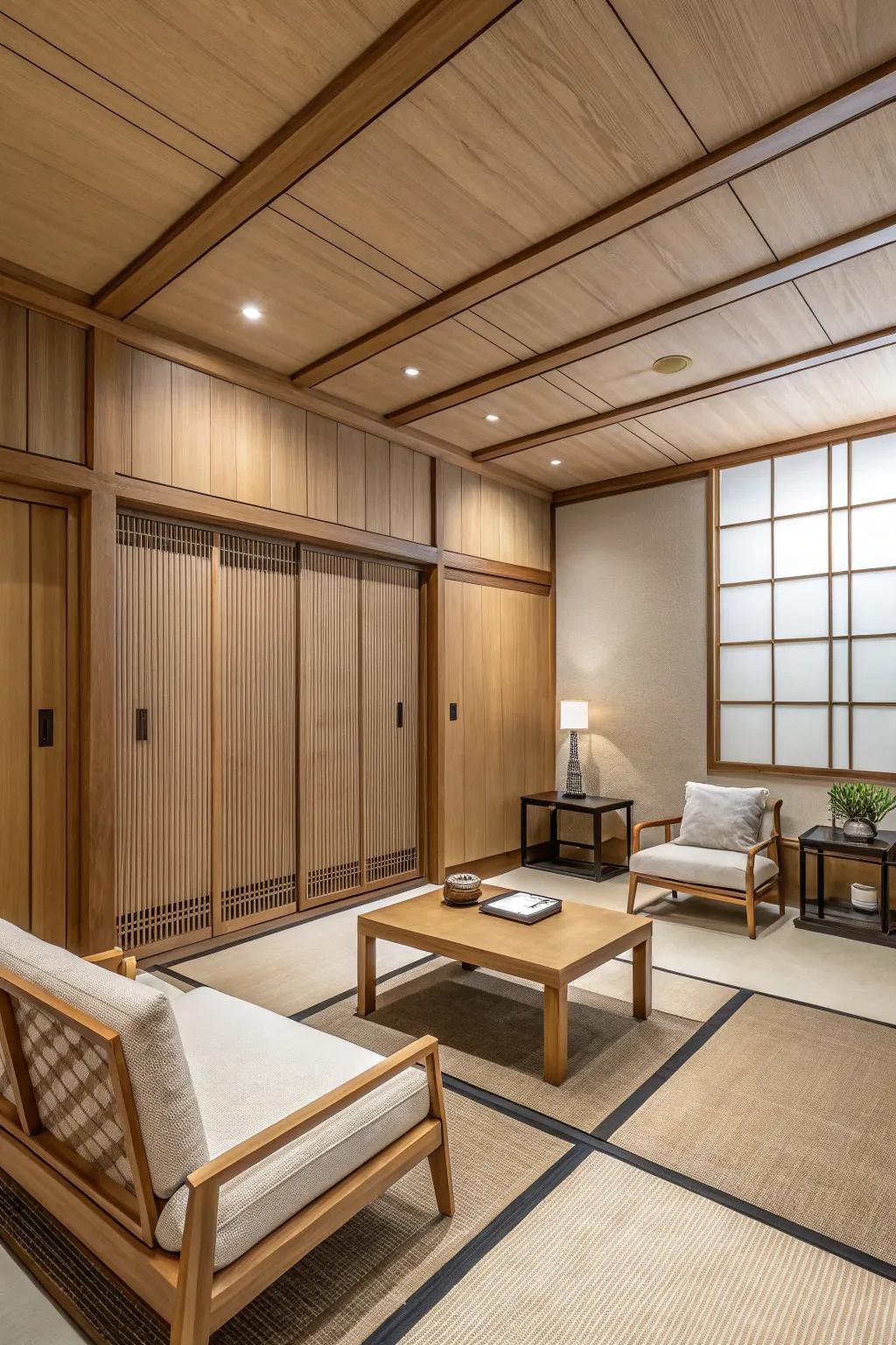 Minimalist timber finishes bring a sense of simple elegance.