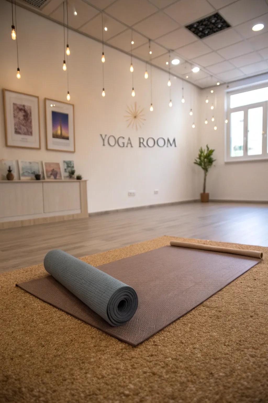 Choose underlayment that promotes steadiness and relaxation.