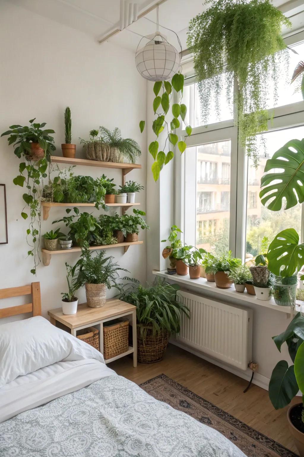 Indoor plants bring an invigorating touch of nature to any room.