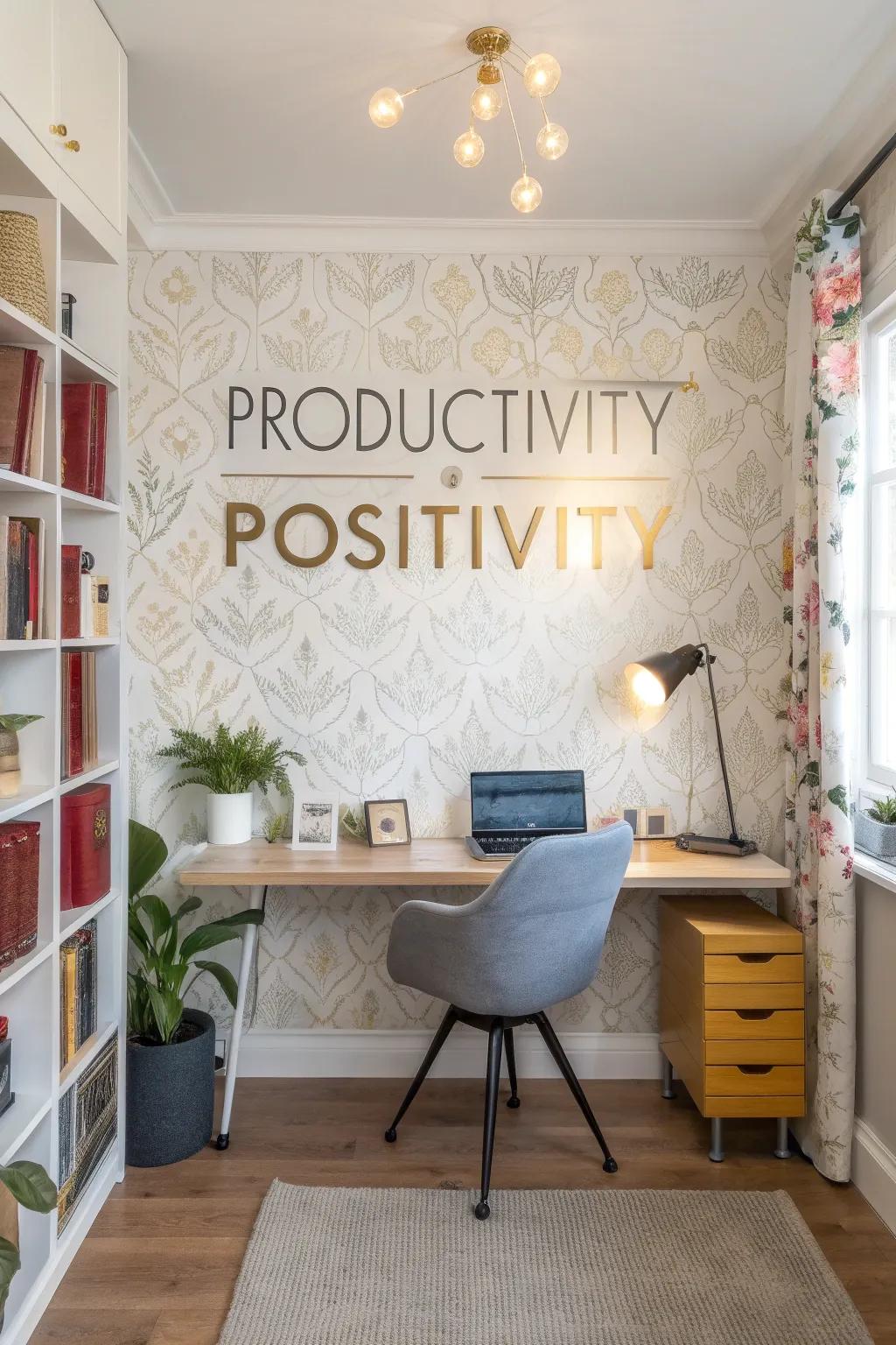 Motivational quotes transform your walls into an everyday wellspring of inspiration.