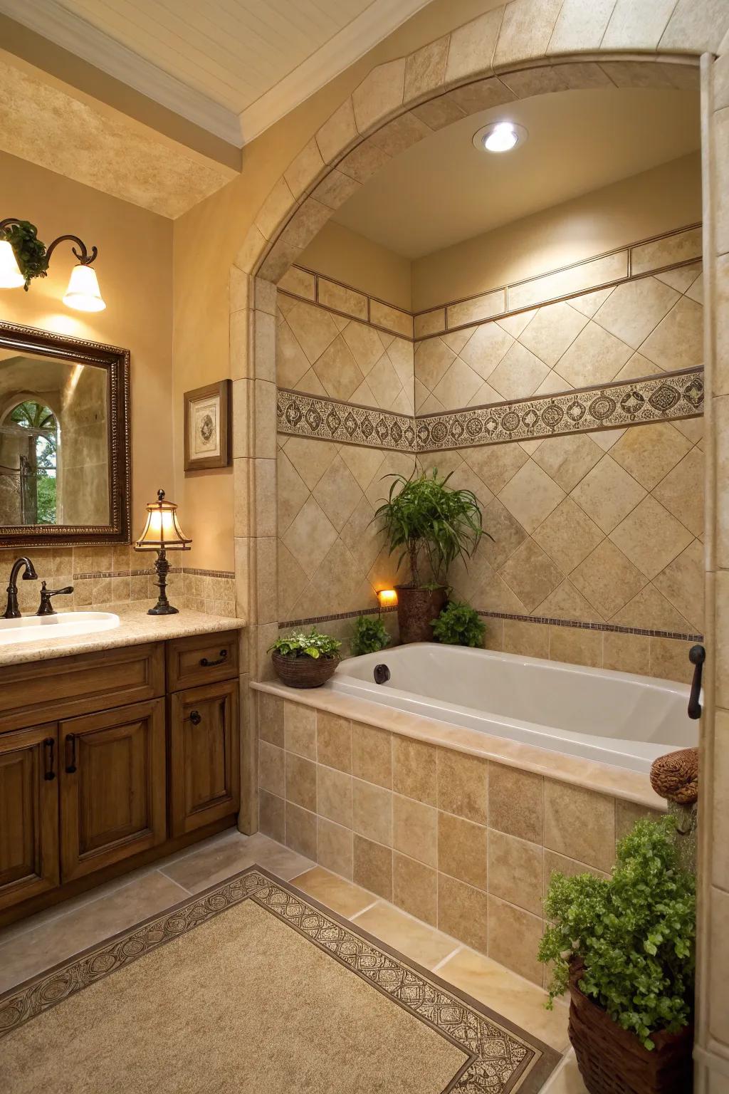 Fashion a soothing retreat with subdued and natural shades.