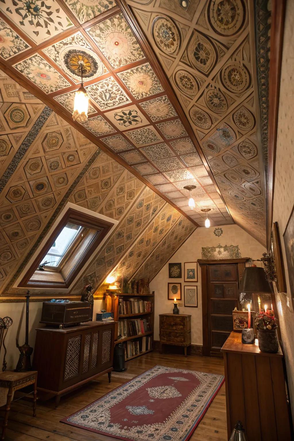 Combine style and function with decorative ceiling grates.