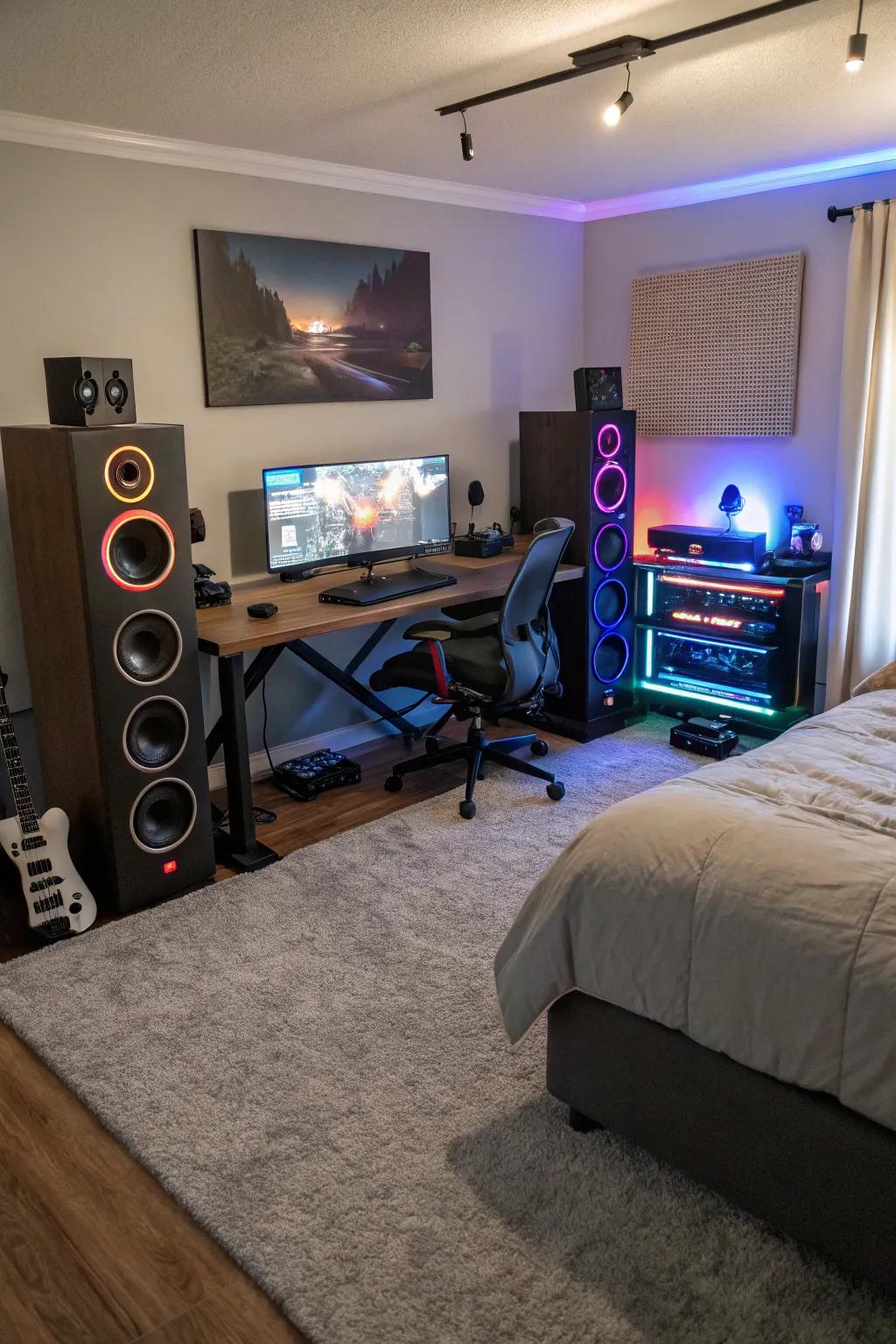 An audio system that delivers an engaging listening adventure.