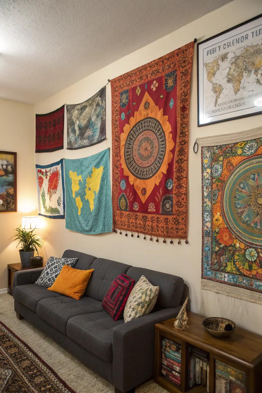 Cultural art injects a global flair into your decor.