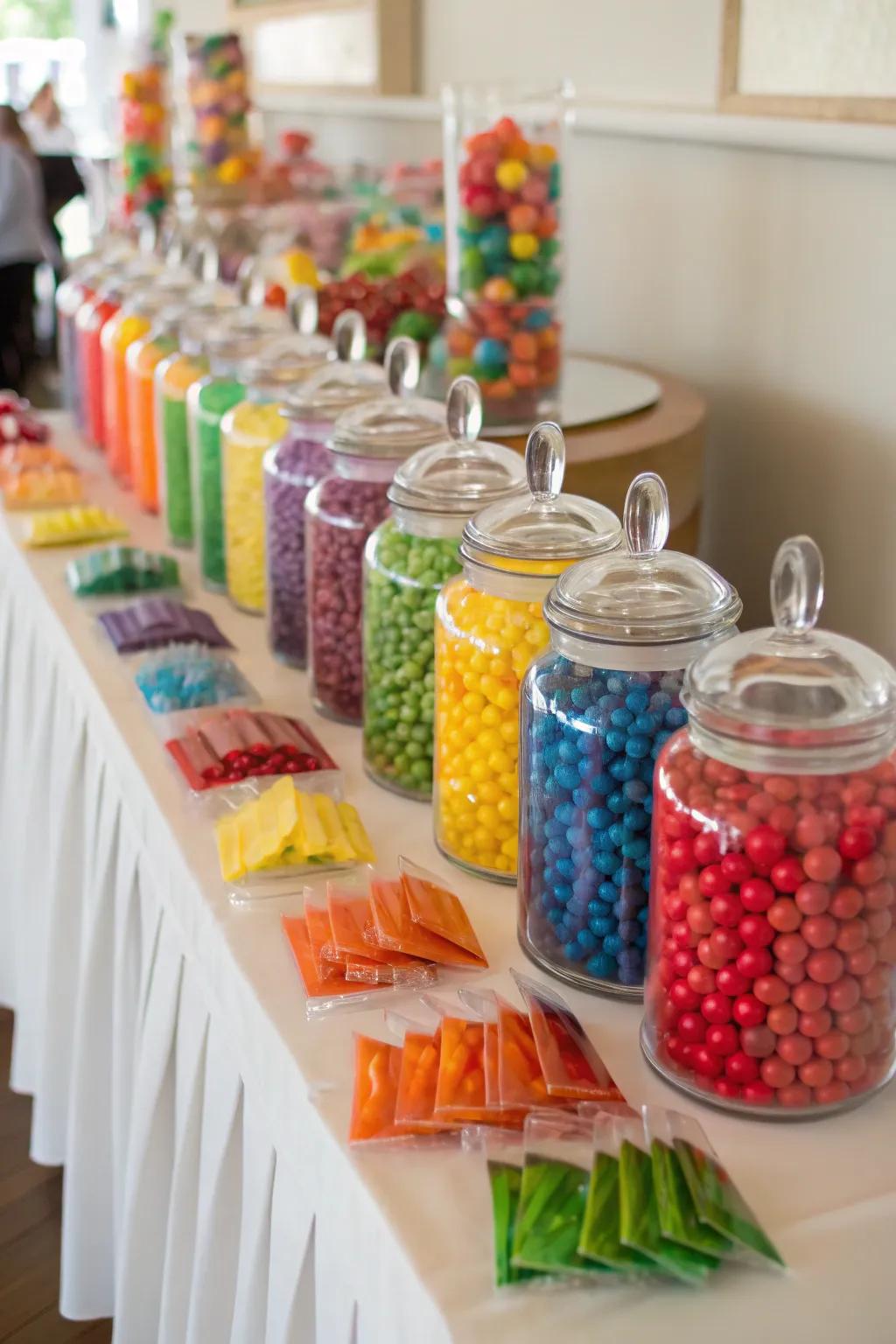 An extravagant sweet treat buffet ready to delight guests