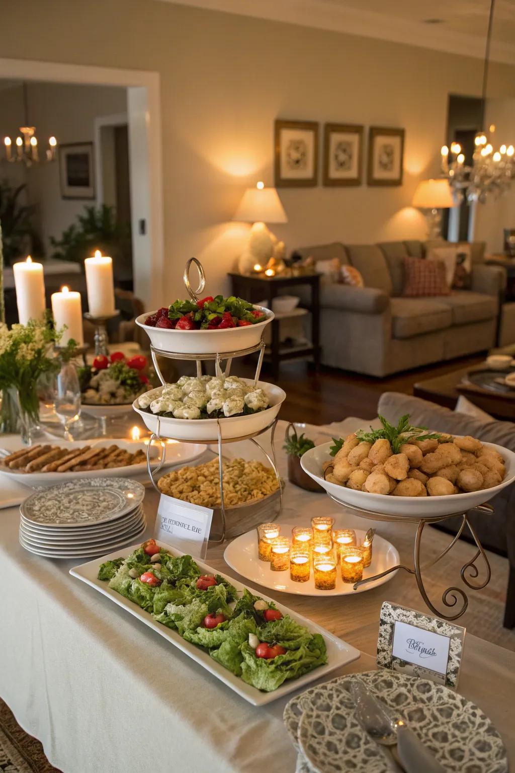 Labels contribute to the sophistication and clarity of your culinary presentation.