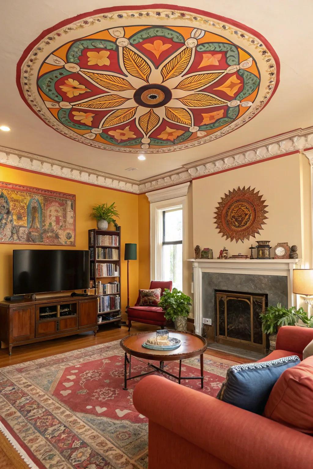 Unique accents inject personality into any ceiling.