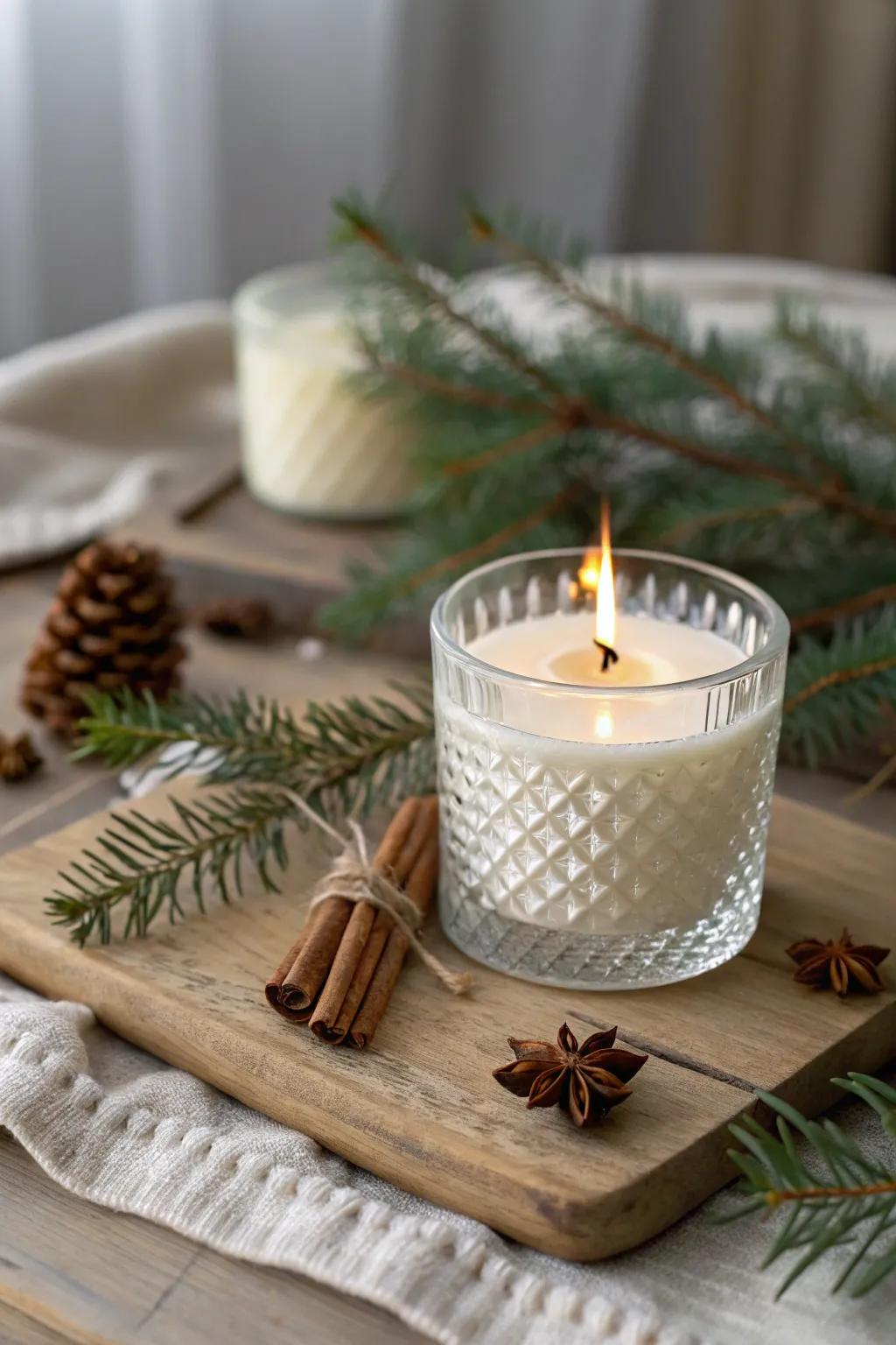 Illuminate your yuletide with the affection and allure of hand-poured flames.