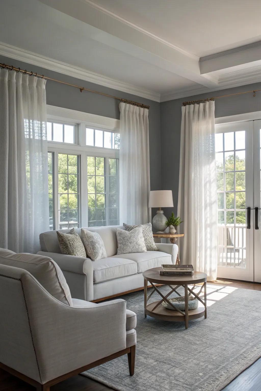 Coastal gray delivers an elegant yet refreshing aesthetic.