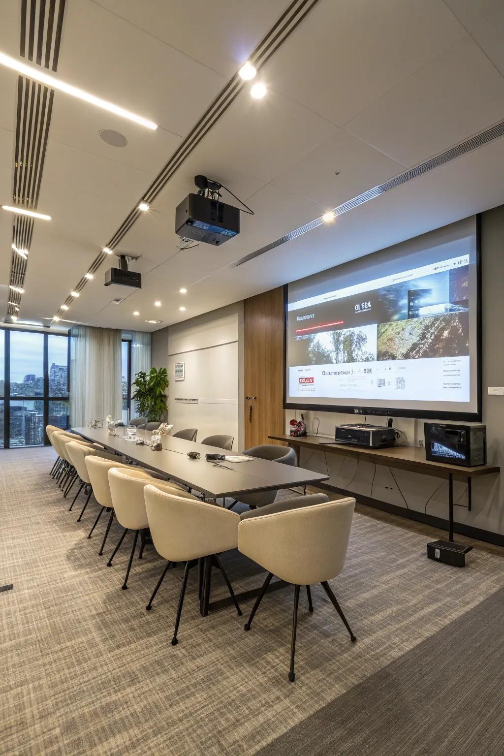 Tech integrations are a must for today's meeting rooms.