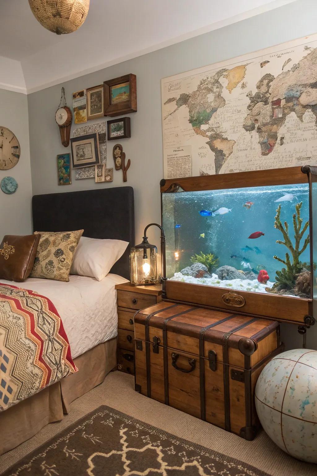 A themed design reflects personal passions and adds uniqueness.