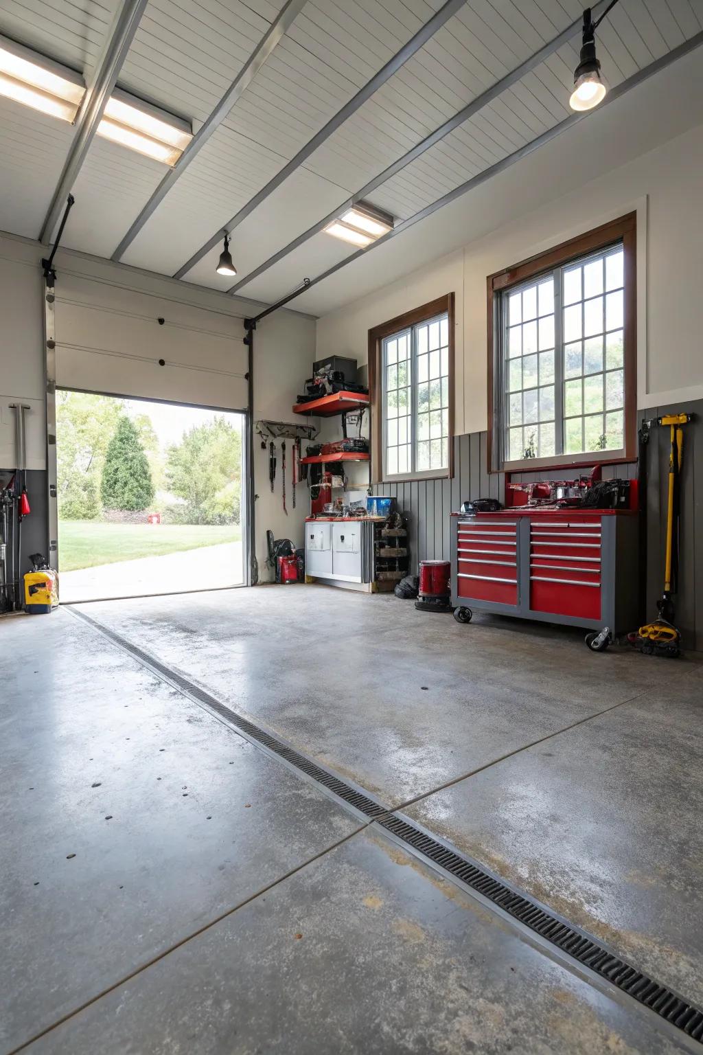 Durable foundation material guarantees your garage withstands substantial activity.