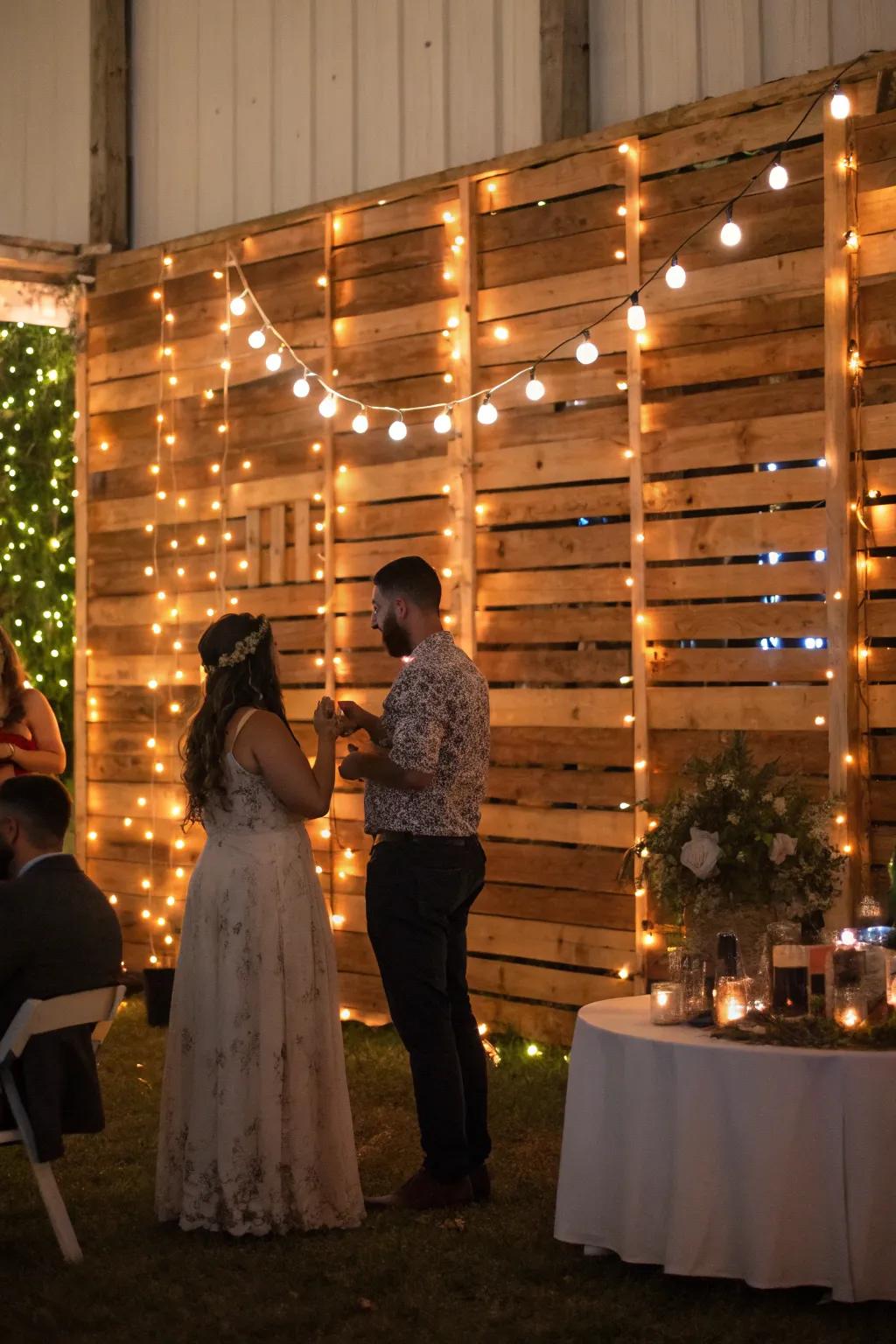 Charming raw wood elements are a rustic touch.