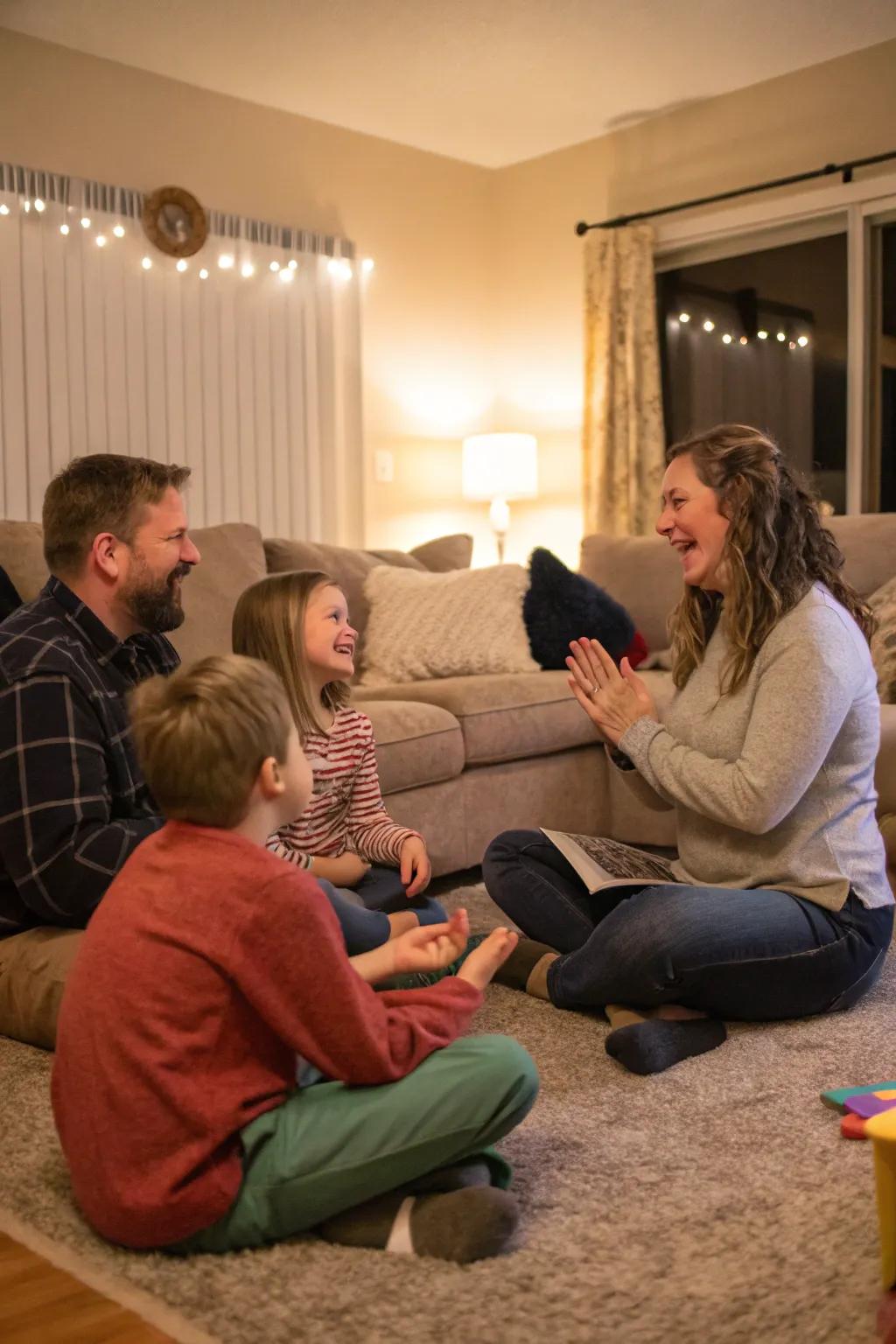 Engaging storytelling games create shared stories and cherished memories.