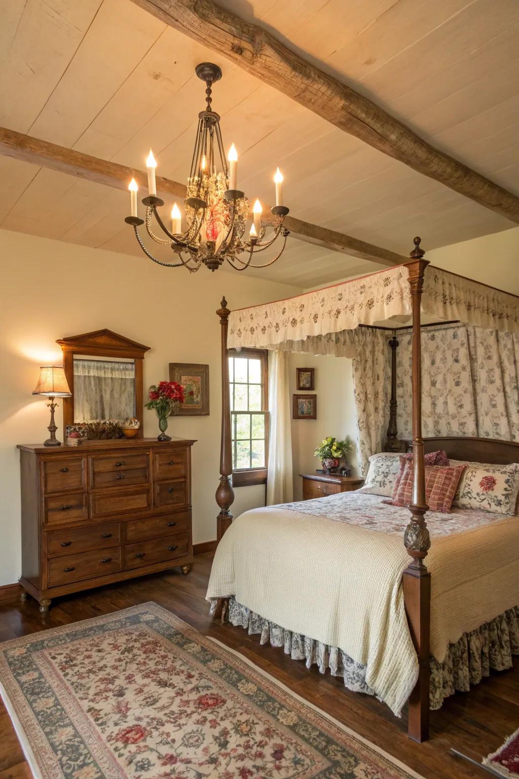 Countryside illumination gives sophistication and coziness to the area.