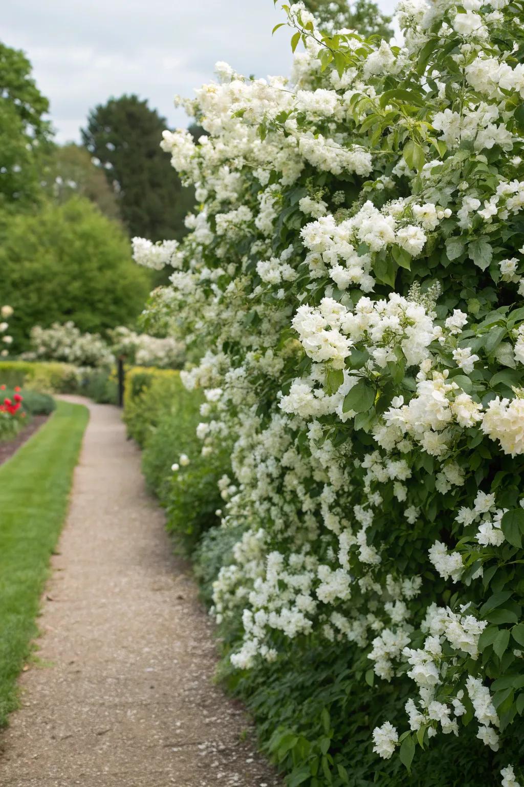 Imitation Citrus delivers a fragrant and rapidly growing hedge alternative.