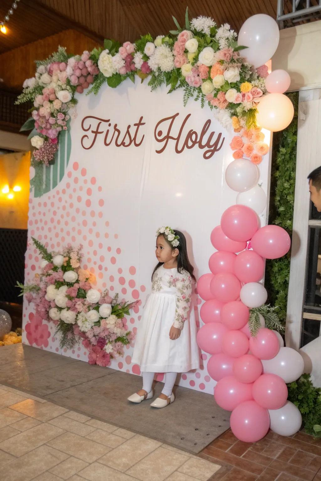 A tailored context offers the ideal photo opportunity for a memorable occasion.