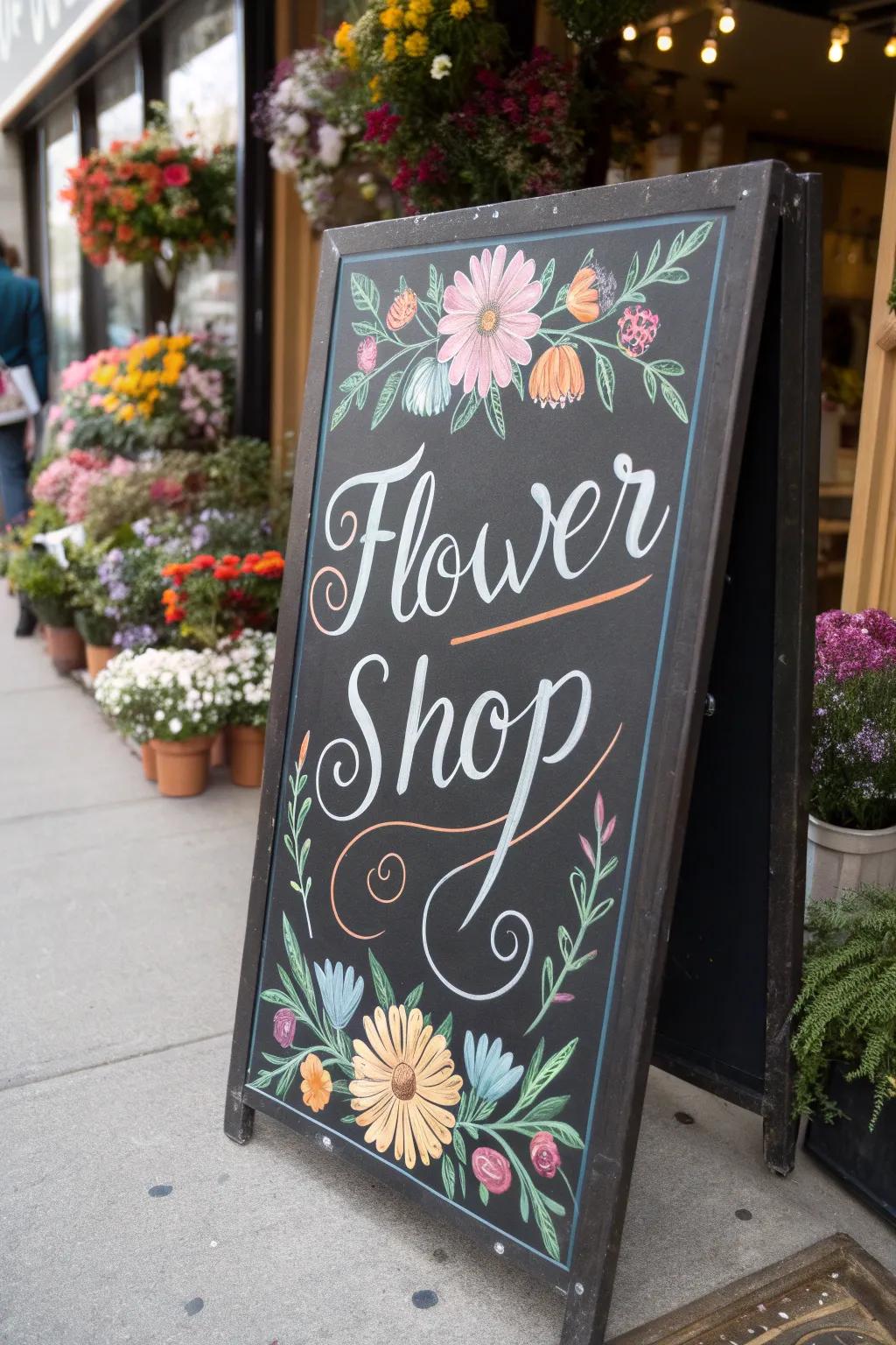 Saying signage that lures with appeal and assurance