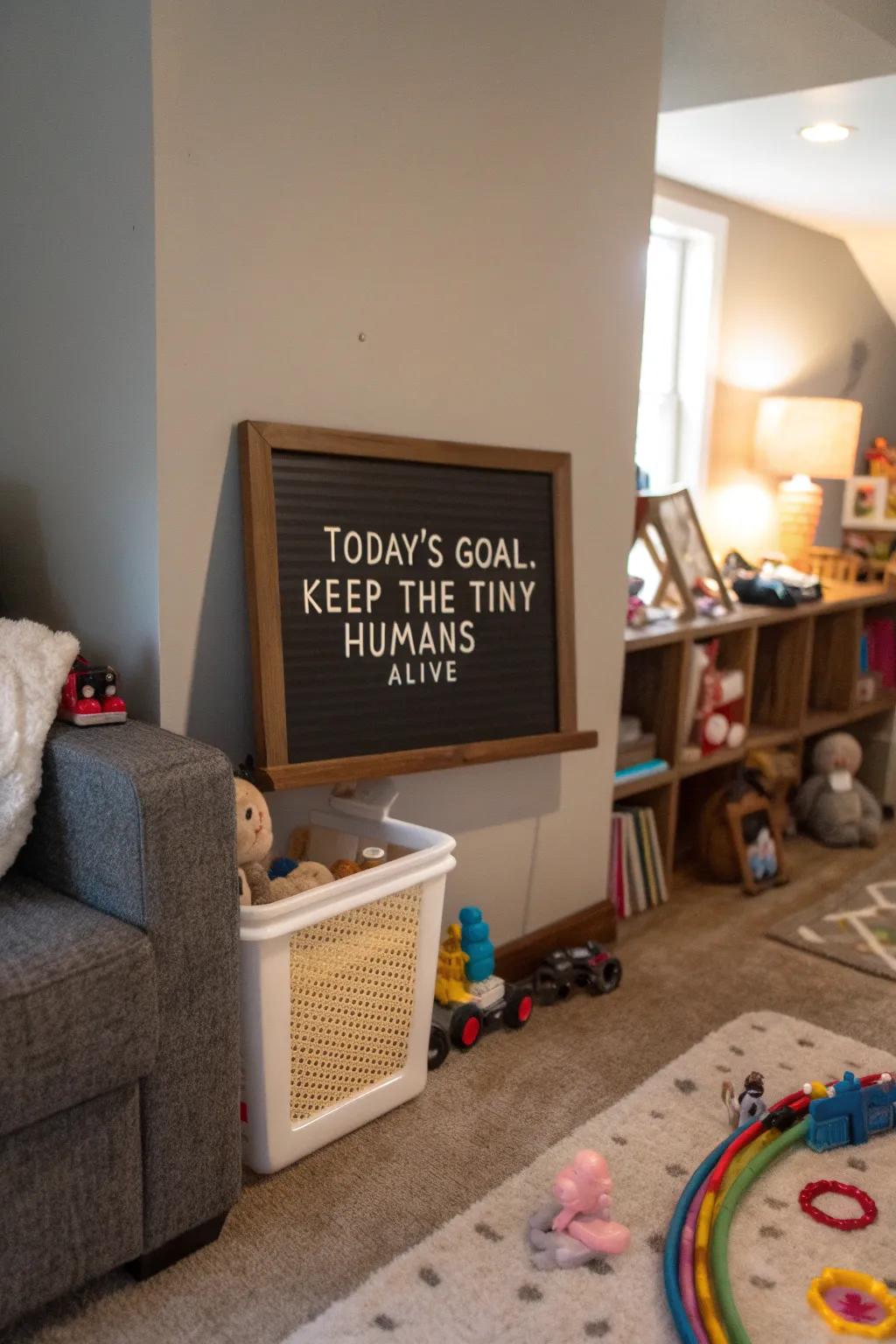 A light-hearted reminder for every parent.