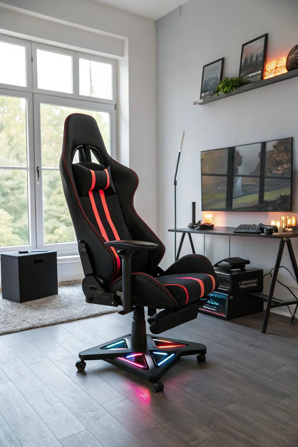 Sleek lines and edgy designs: gaming chairs that spark conversation.
